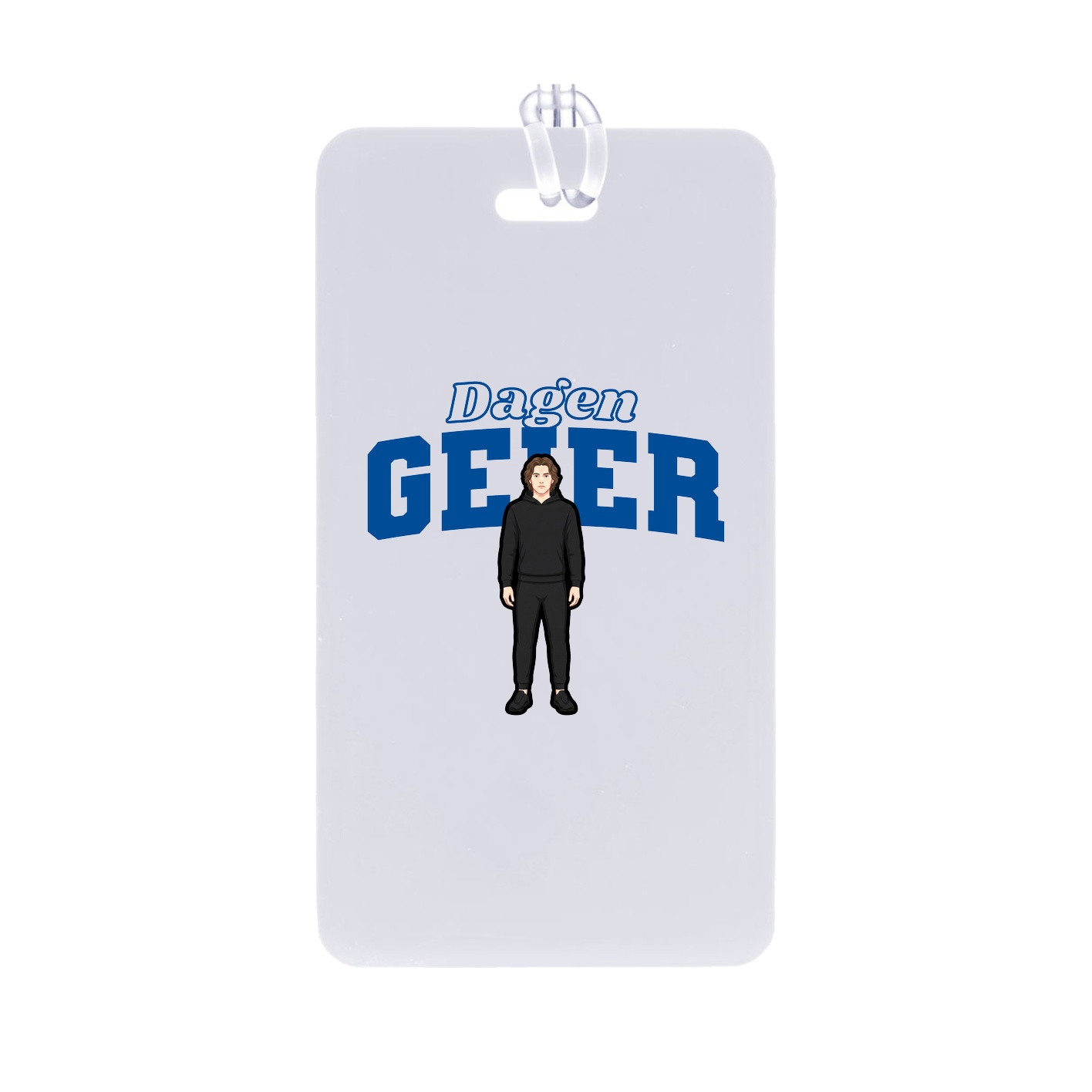 Bag Tag — Name Arch in Classic