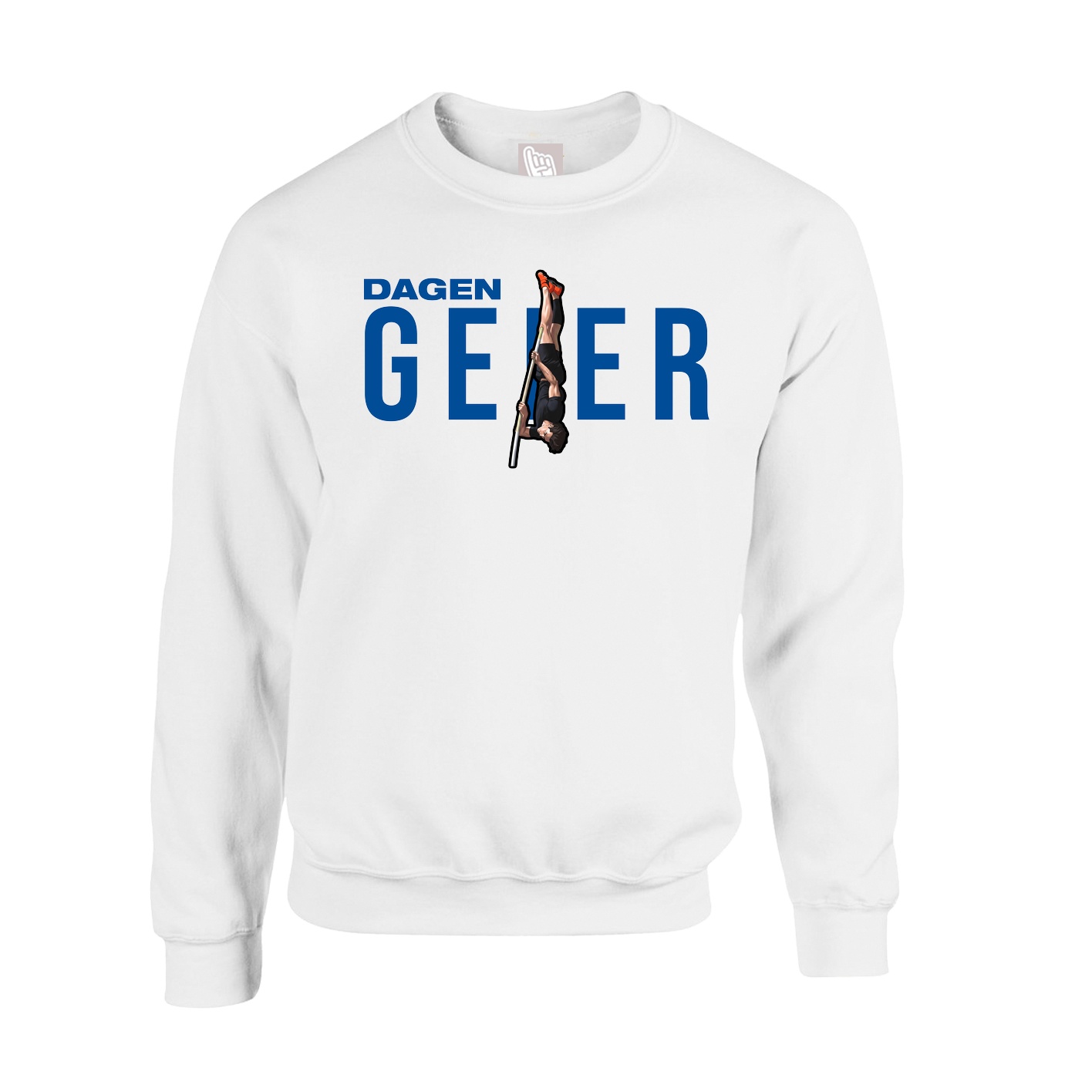 Fleece Crew — Player Name in White