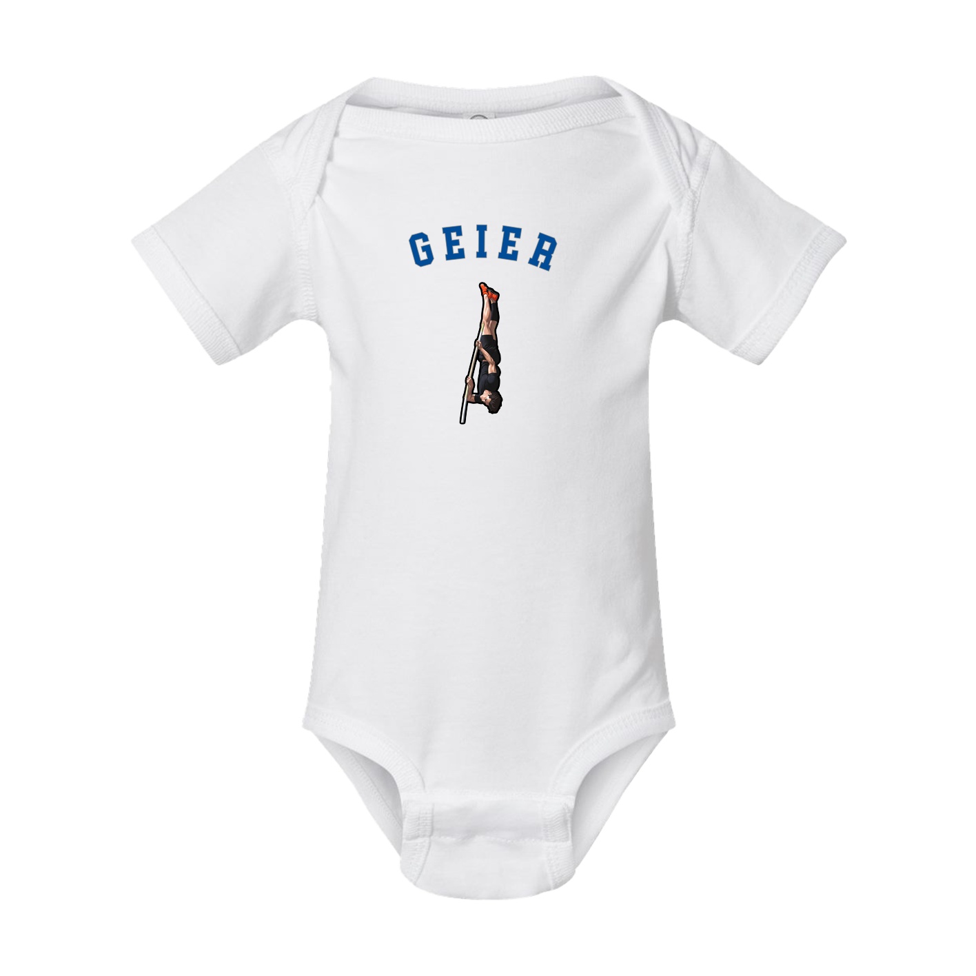 Baby Onesie — Shirsey Arch in White