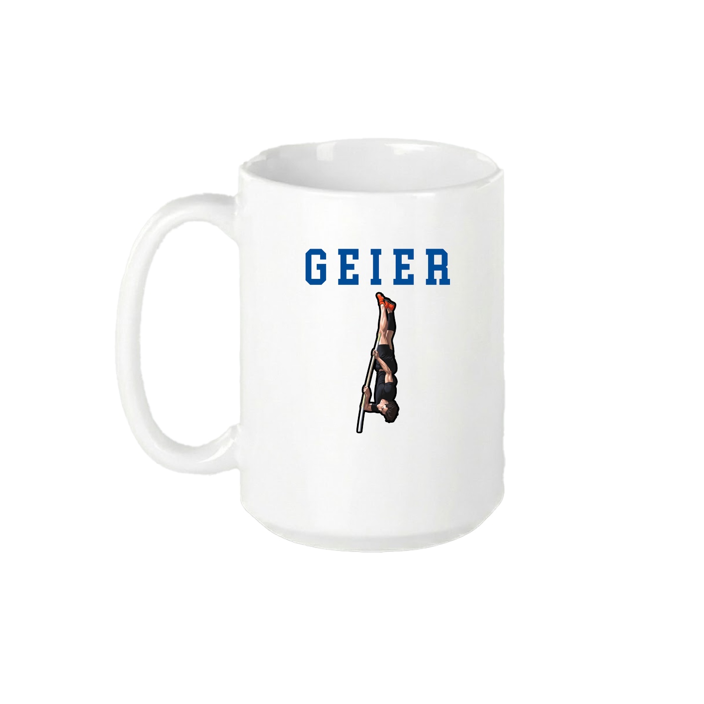15oz Coffee Mug — Shirsey in White