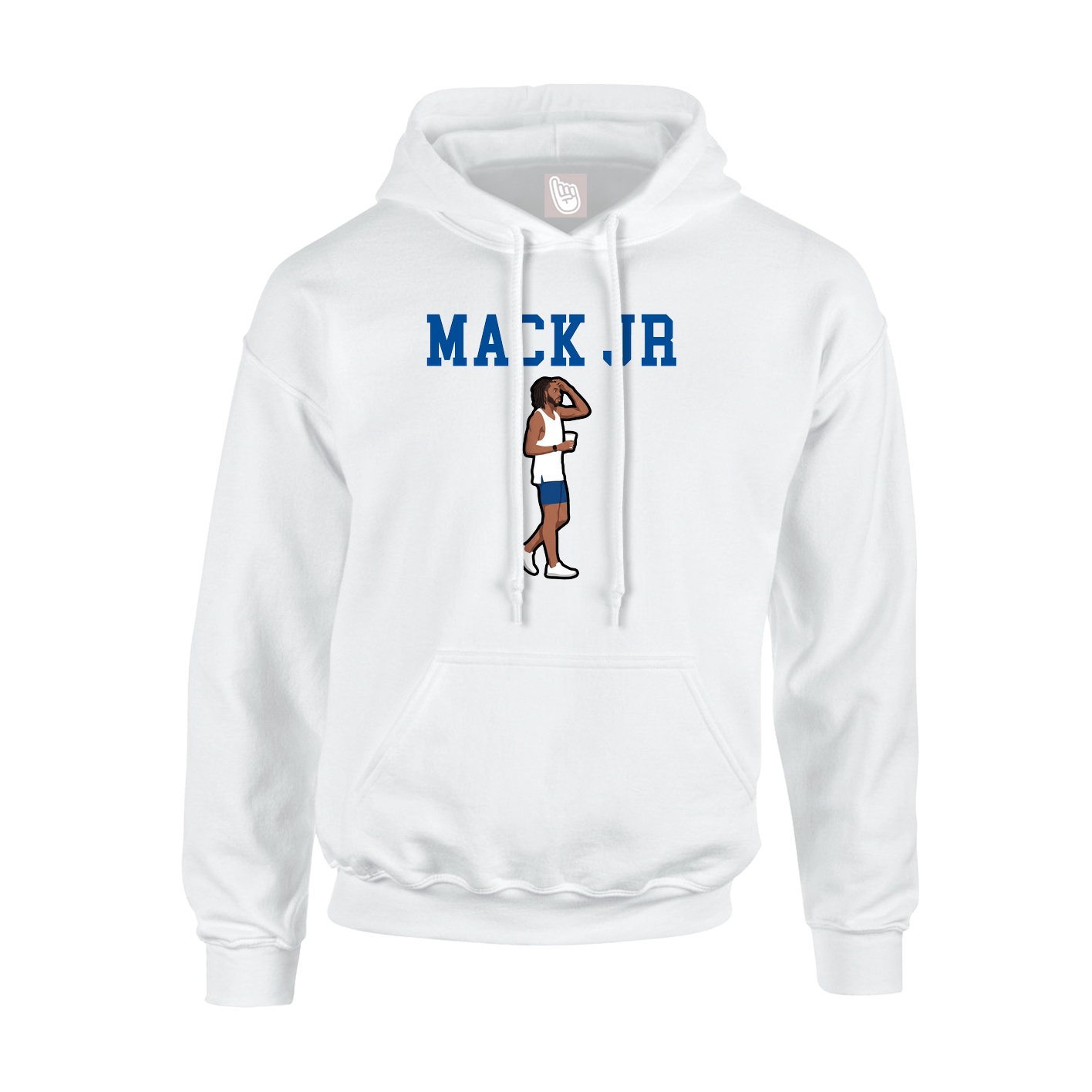 Hoodie — Shirsey in White