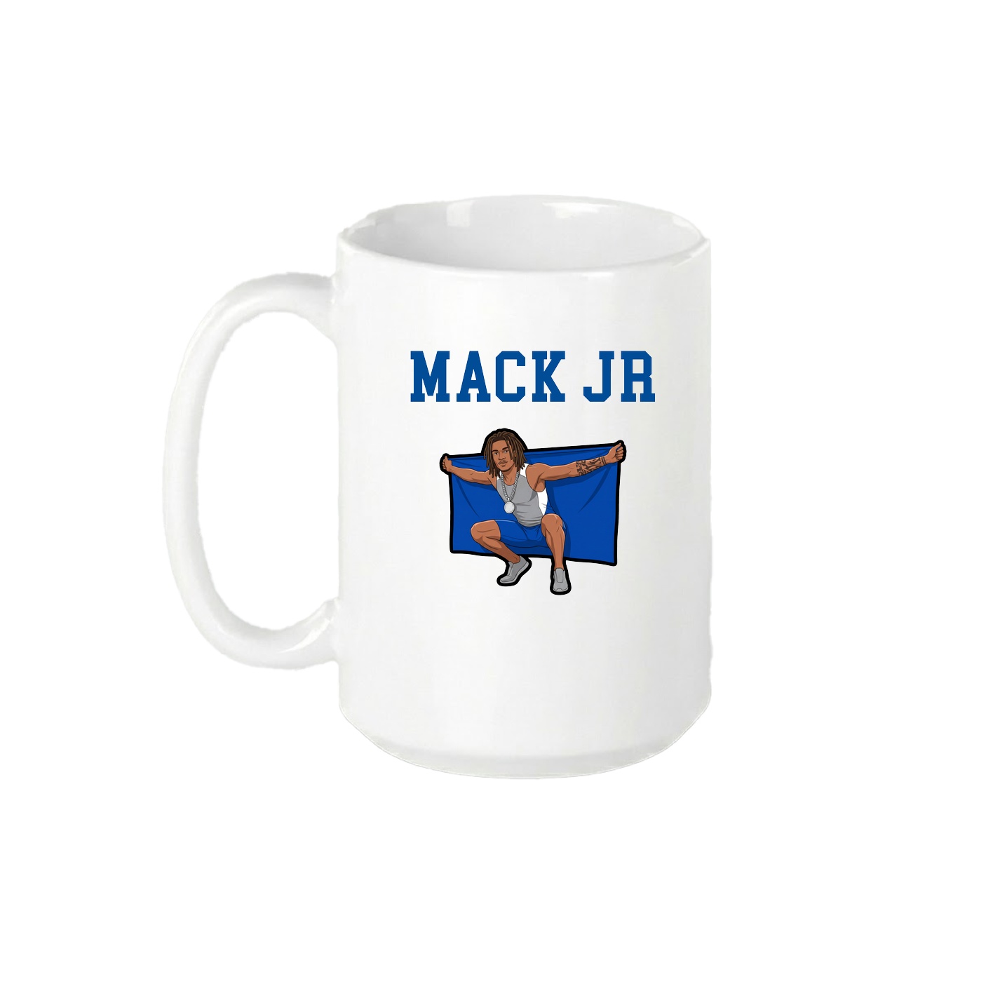 15oz Coffee Mug — Shirsey in White