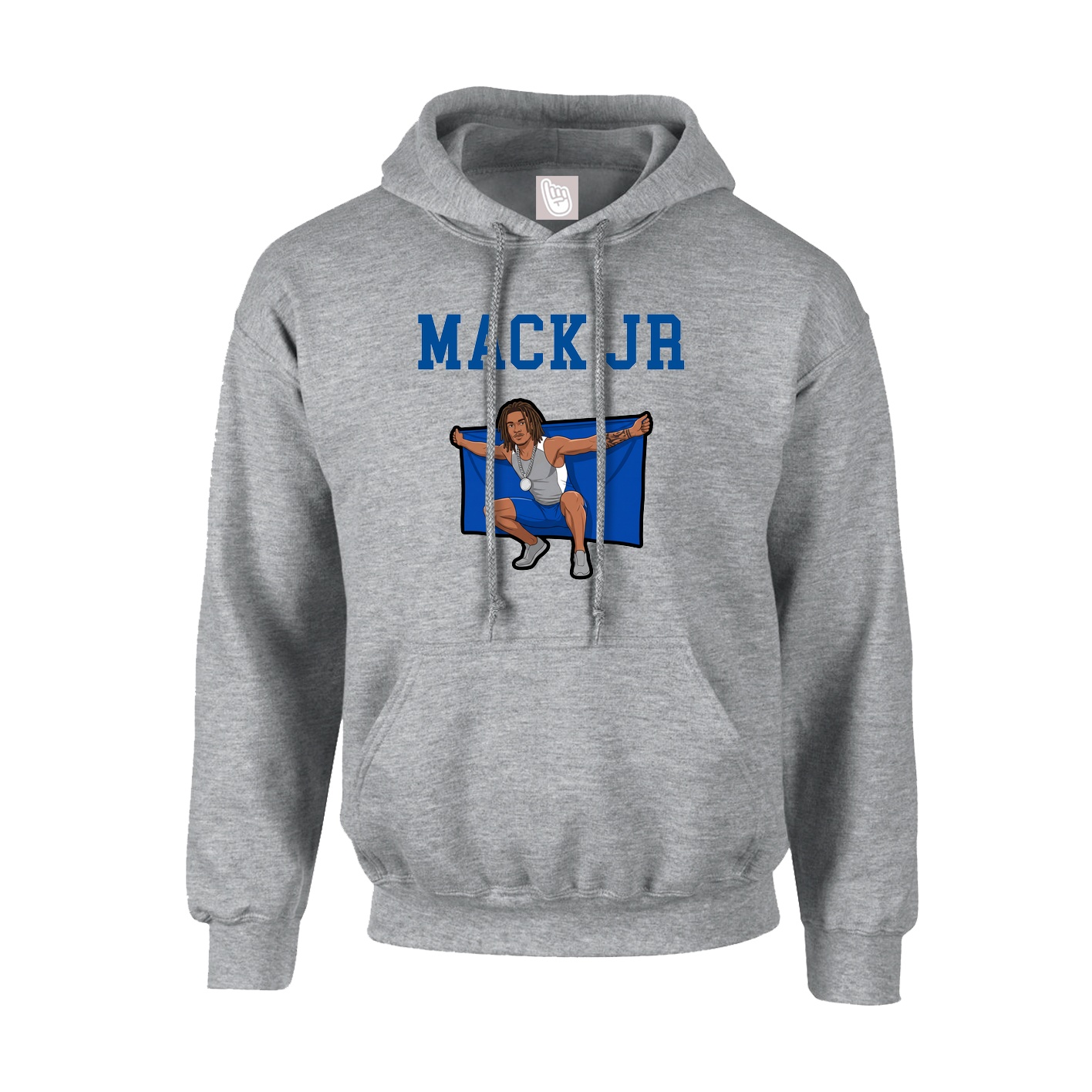 Hoodie — Shirsey in Grey