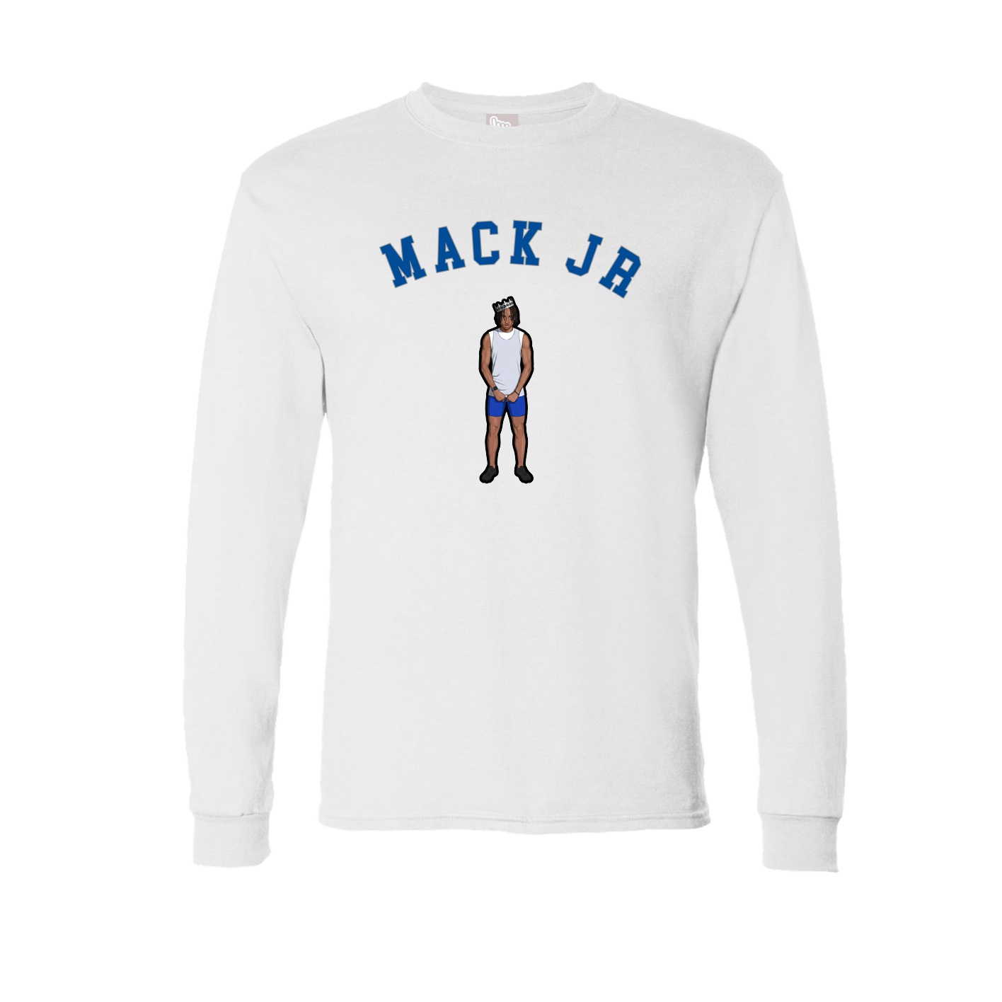 Long Sleeve Tee — Shirsey Arch in White