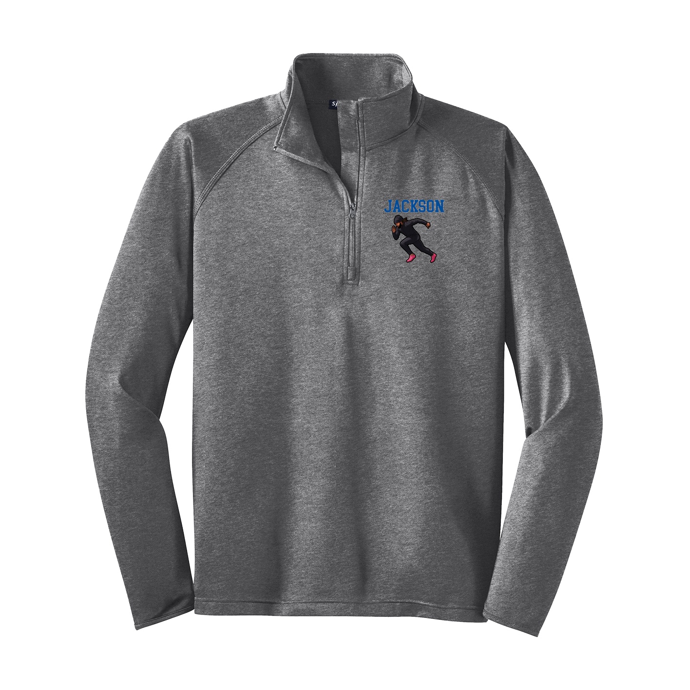 Q-Zip Pullover — Shirsey in Grey