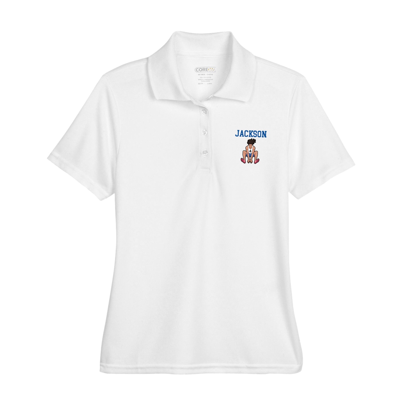 Womens Performance Polo — Shirsey in White
