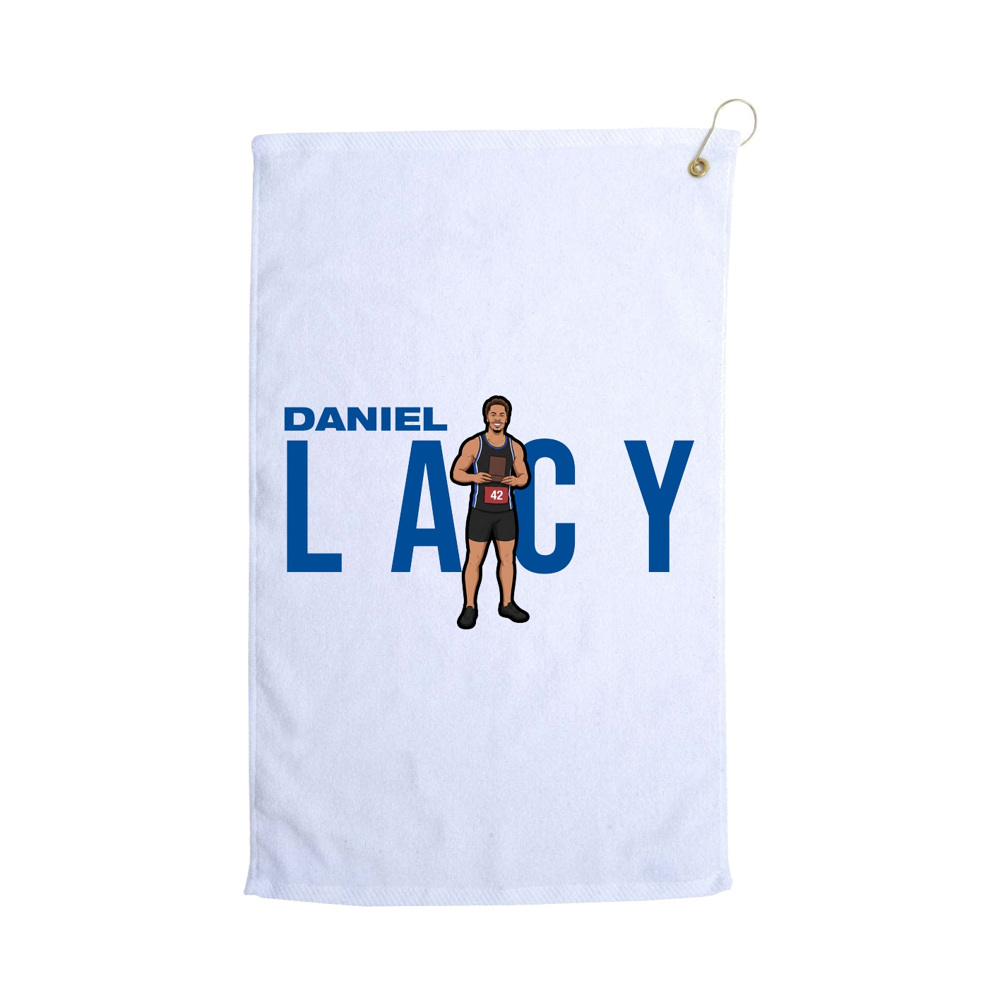Golf Towel — Player Name in White