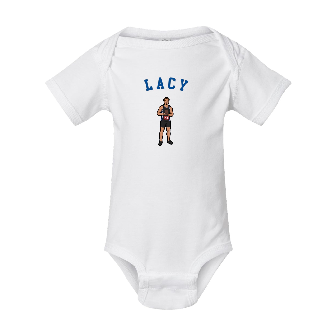 Baby Onesie — Shirsey Arch in White