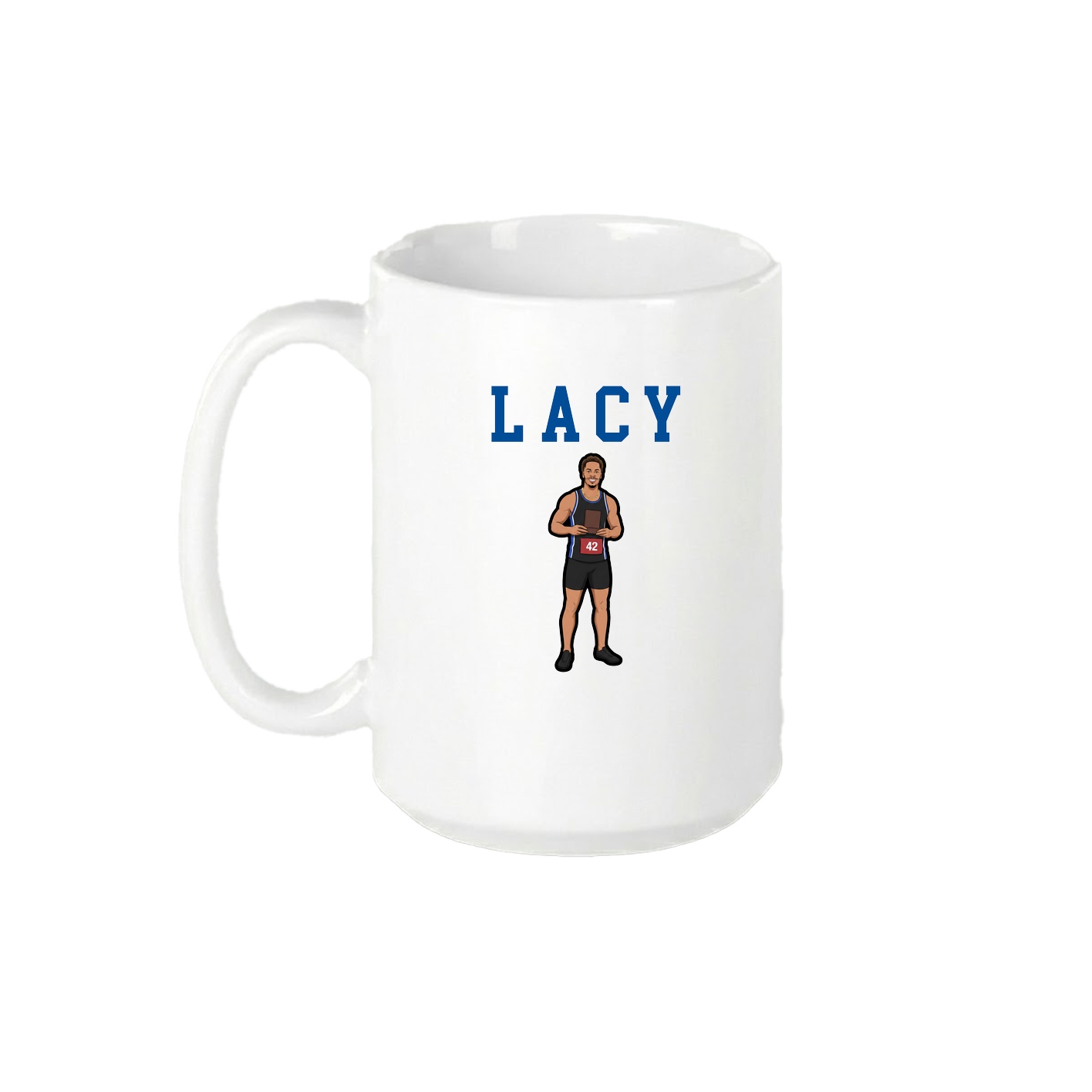 15oz Coffee Mug — Shirsey in White