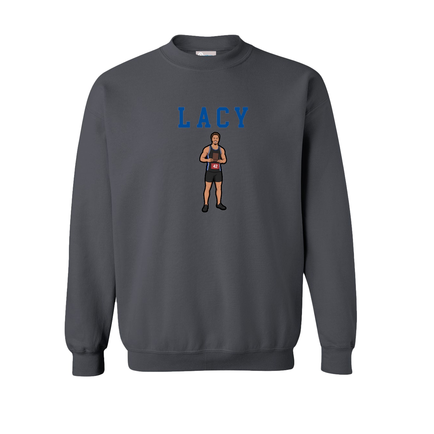 Fleece Crew — Shirsey in Grey