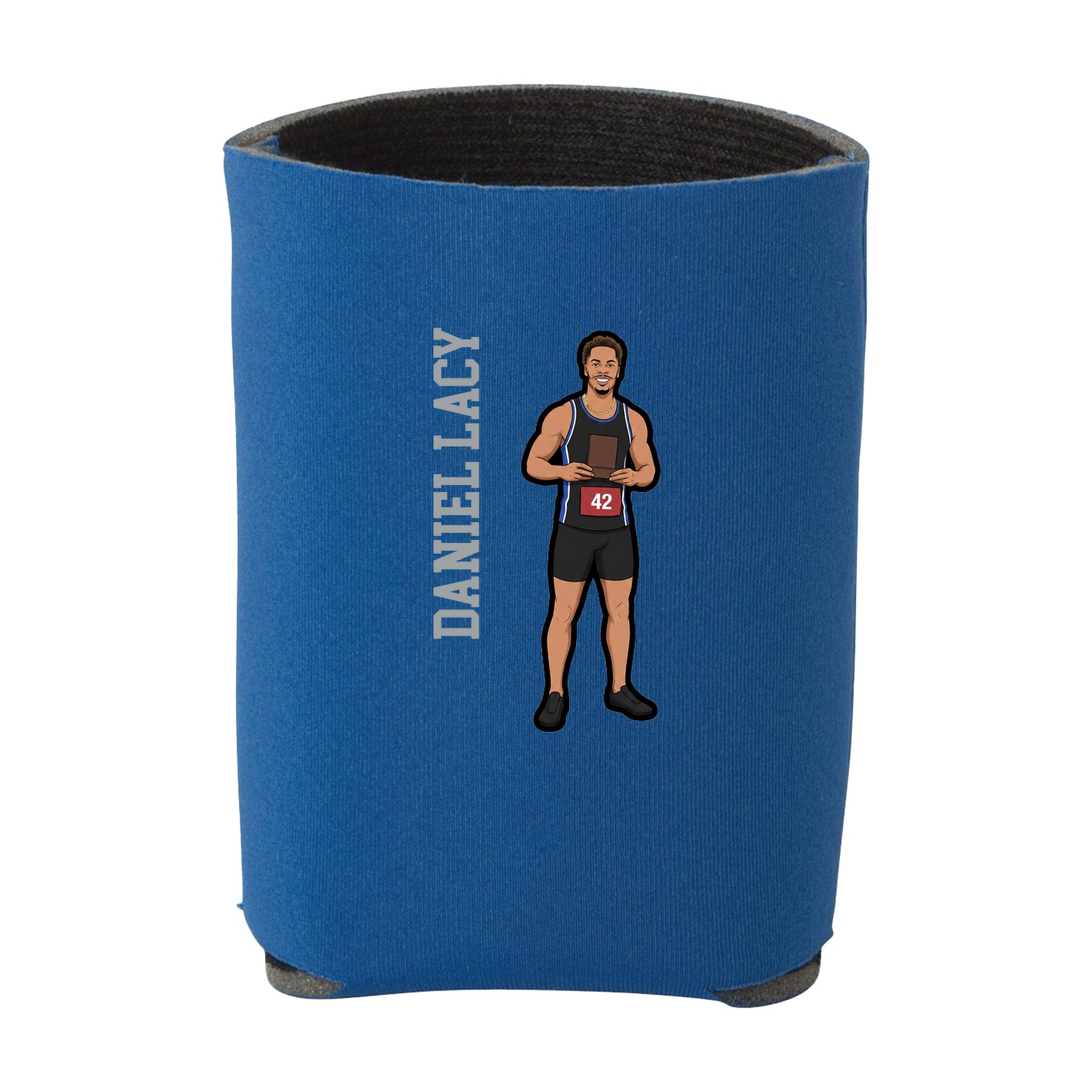 Can Holder — Name Vertical in Royal