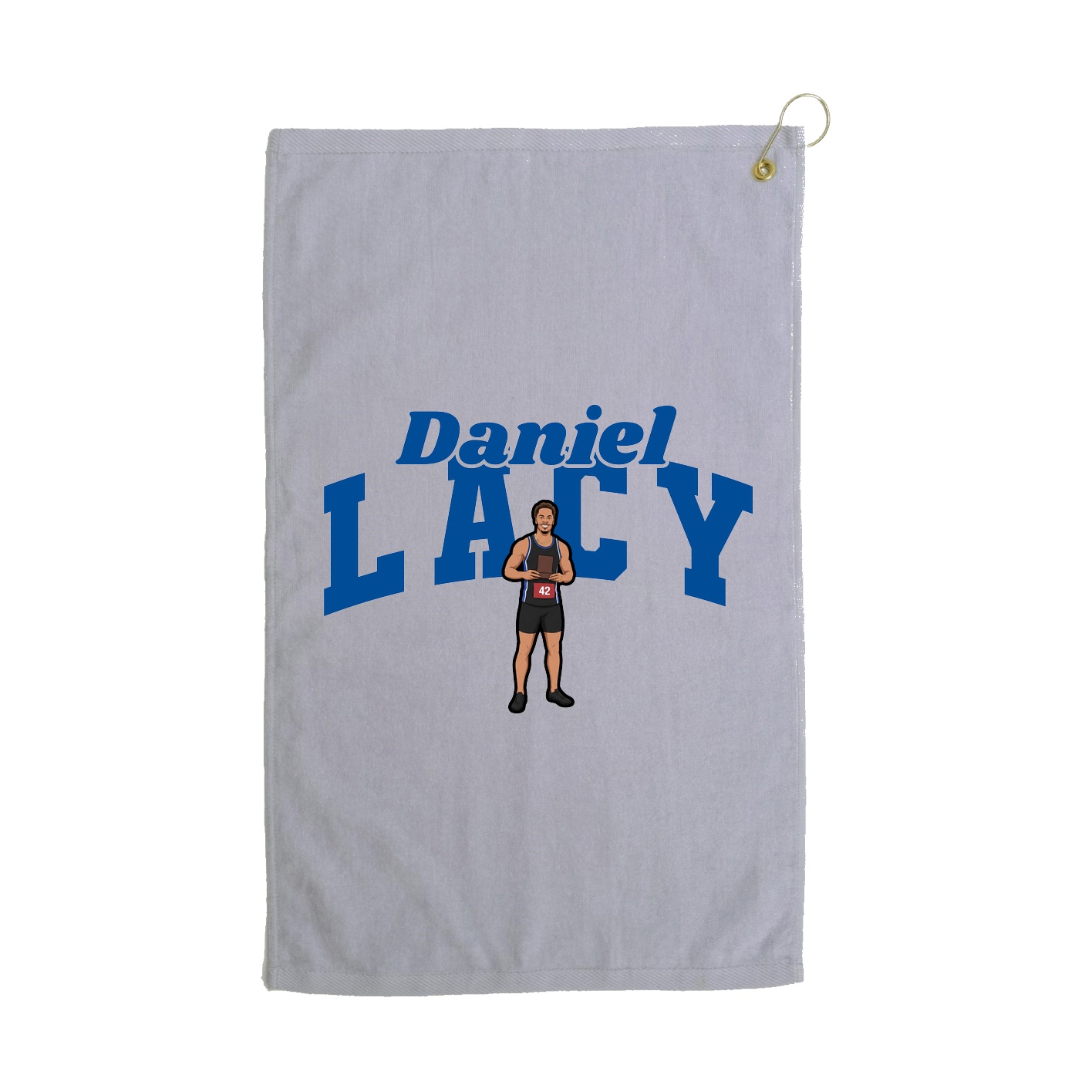 Golf Towel — Signature Arch in Grey