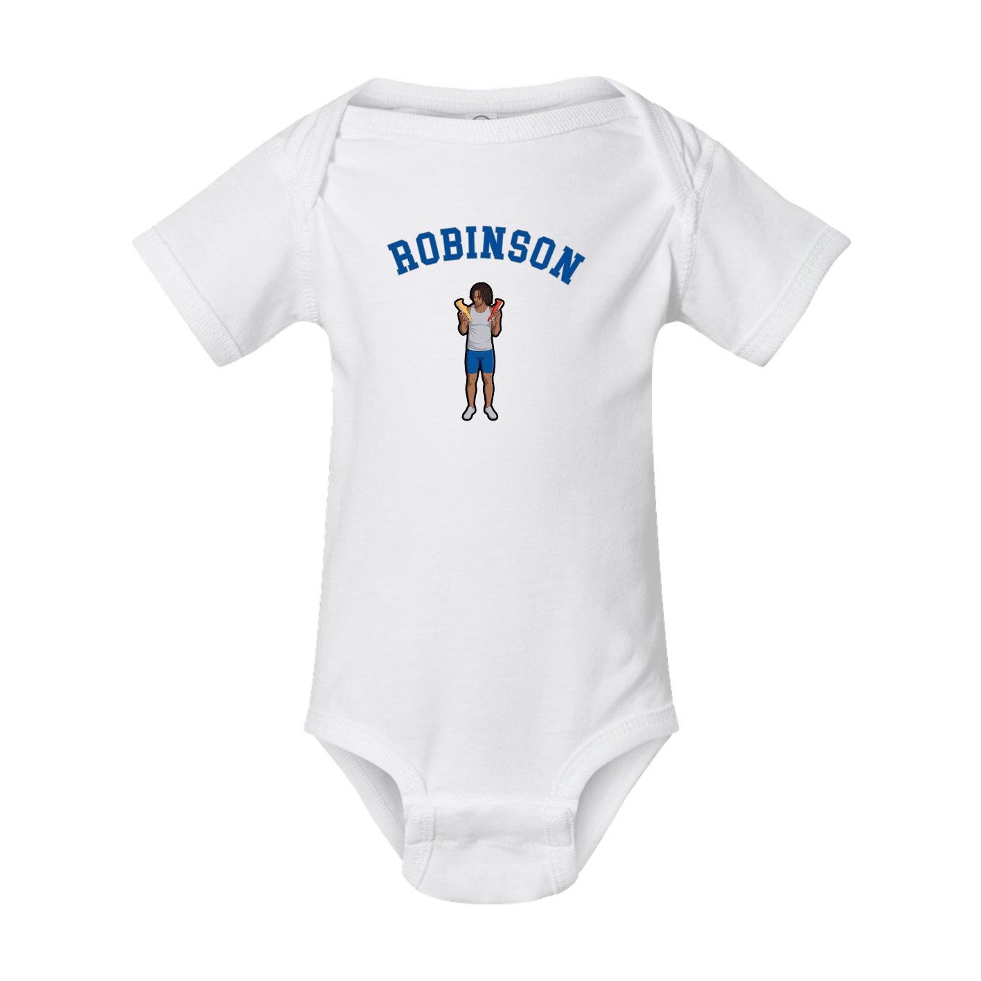 Baby Onesie — Shirsey Arch in White