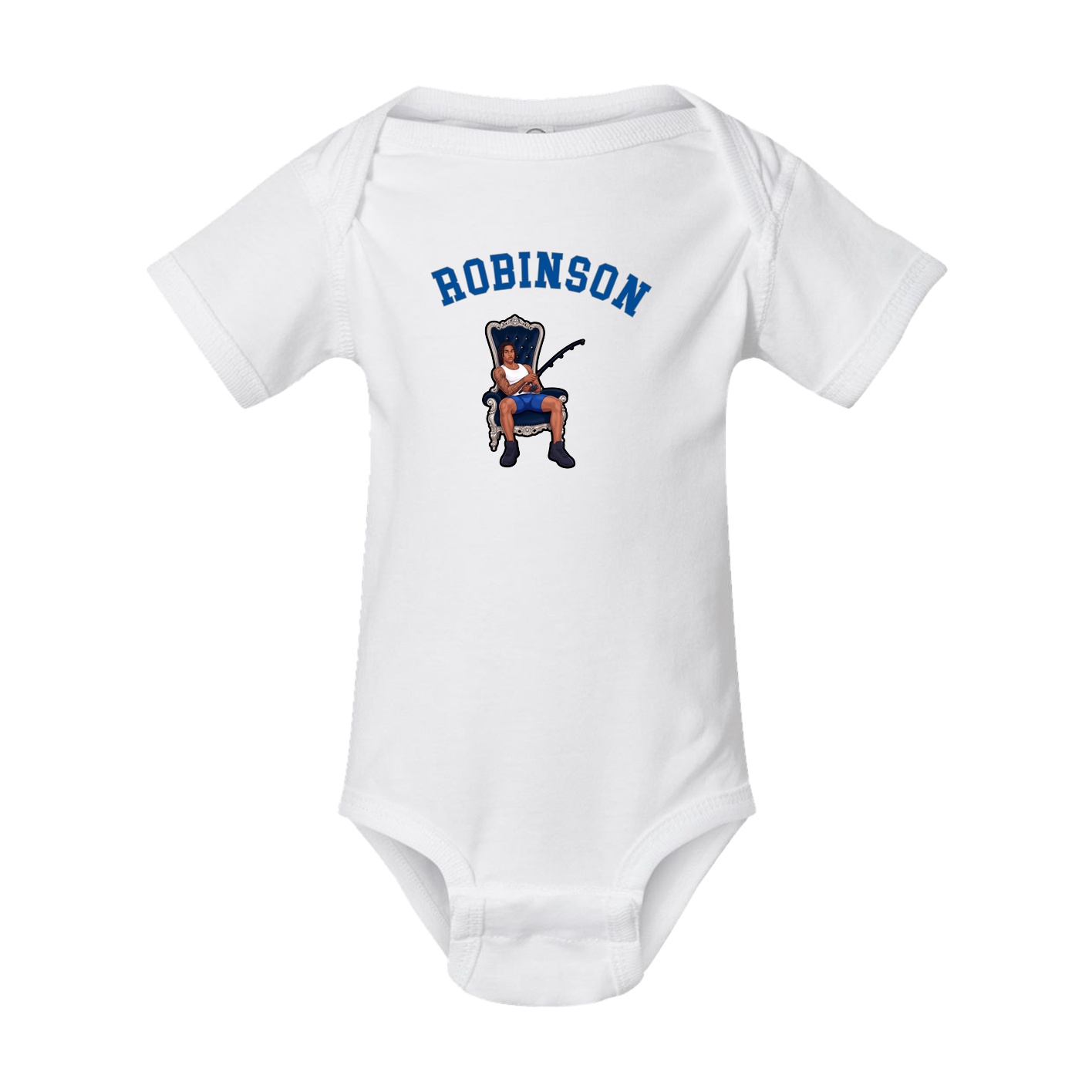 Baby Onesie — Shirsey Arch in White