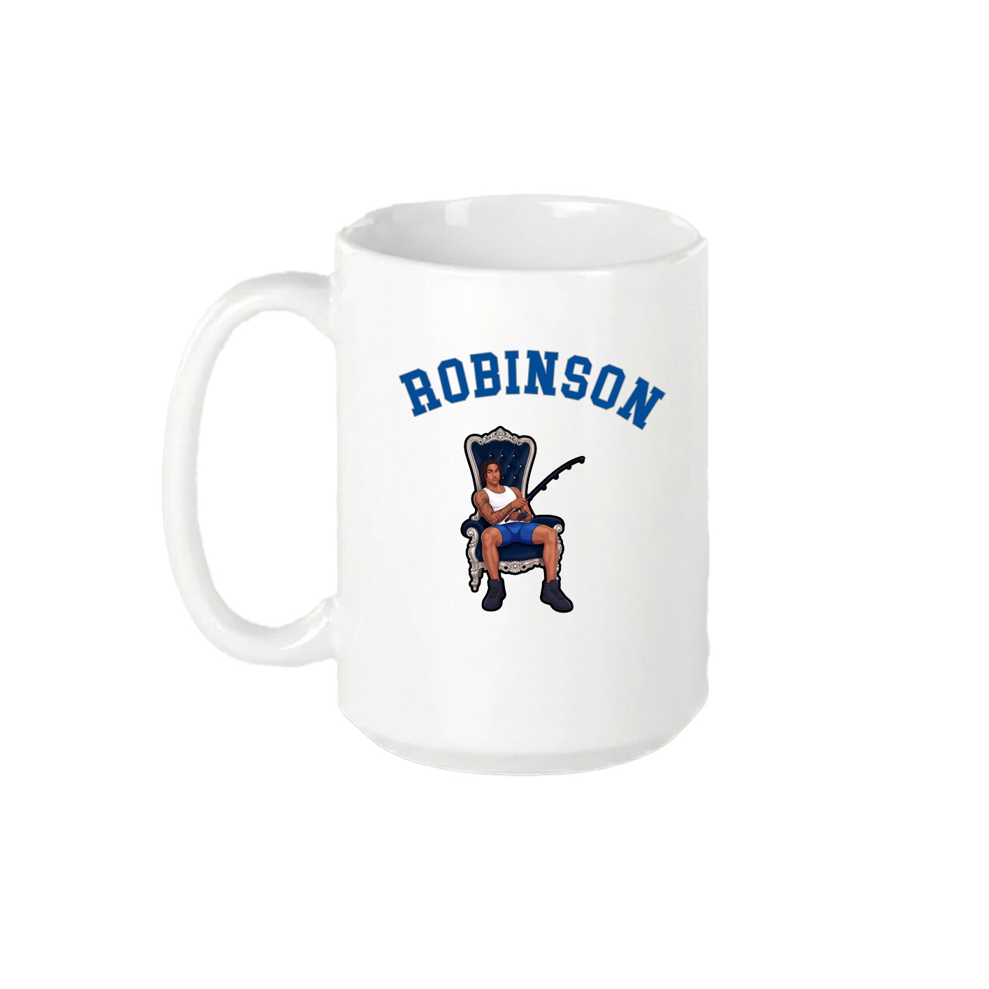 15oz Coffee Mug — Shirsey Arch in White