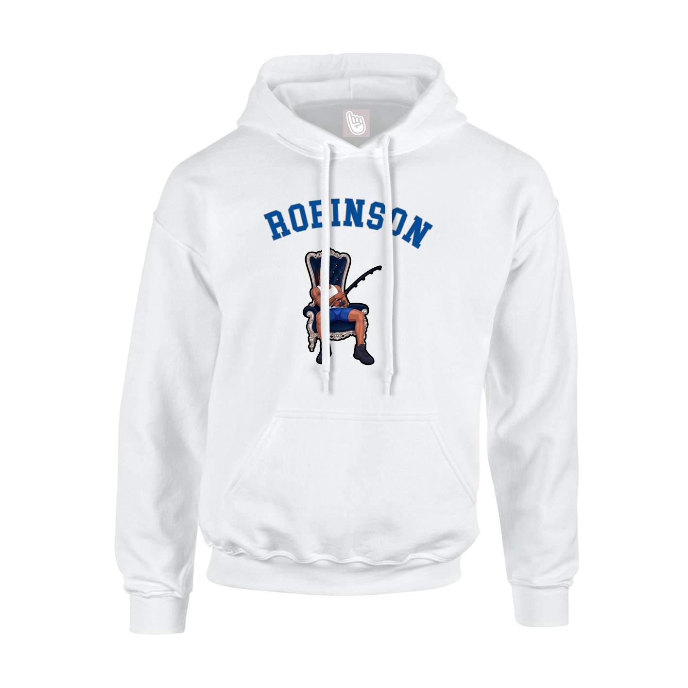 Hoodie — Shirsey Arch in White