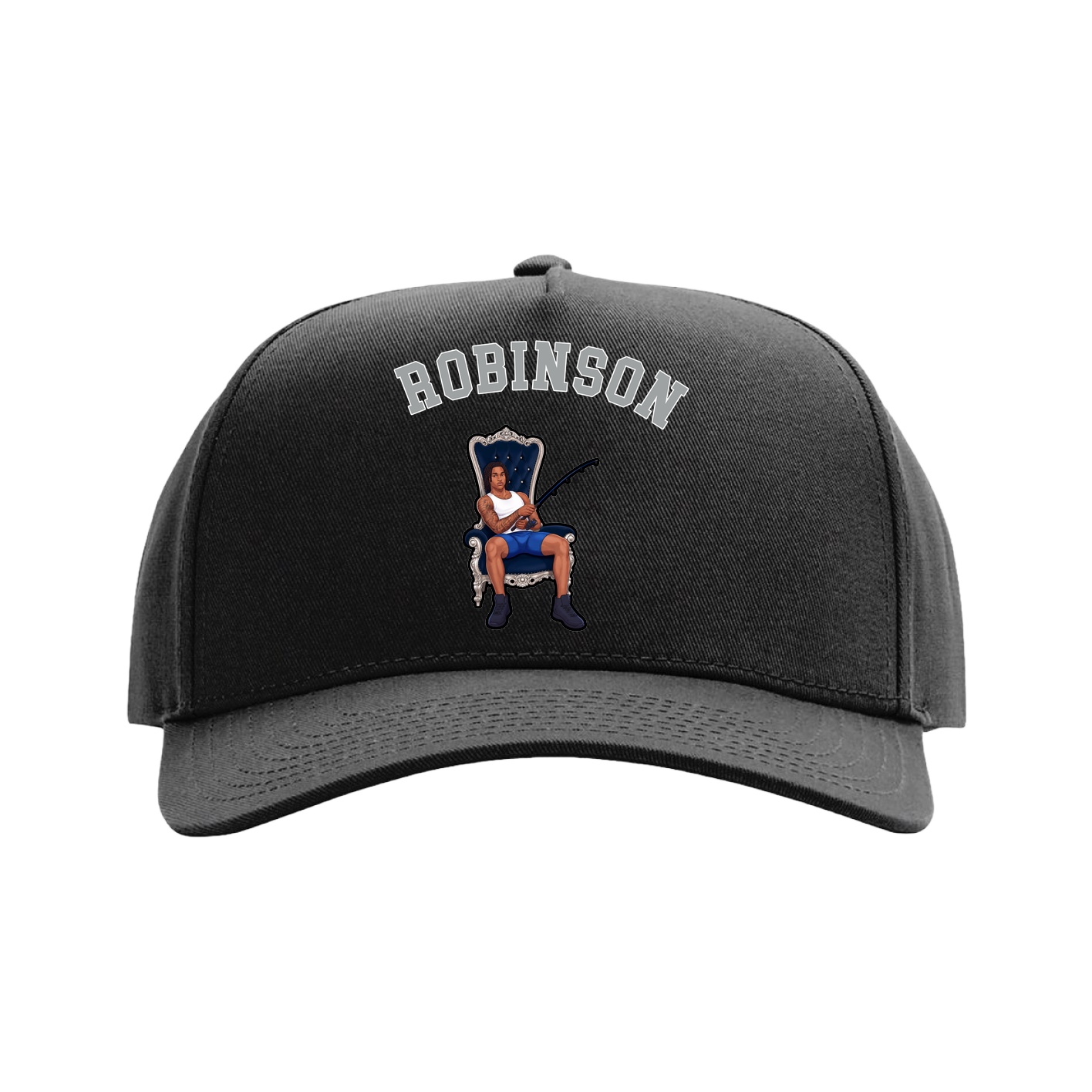 Full Fabric Five-Panel Champ Cap