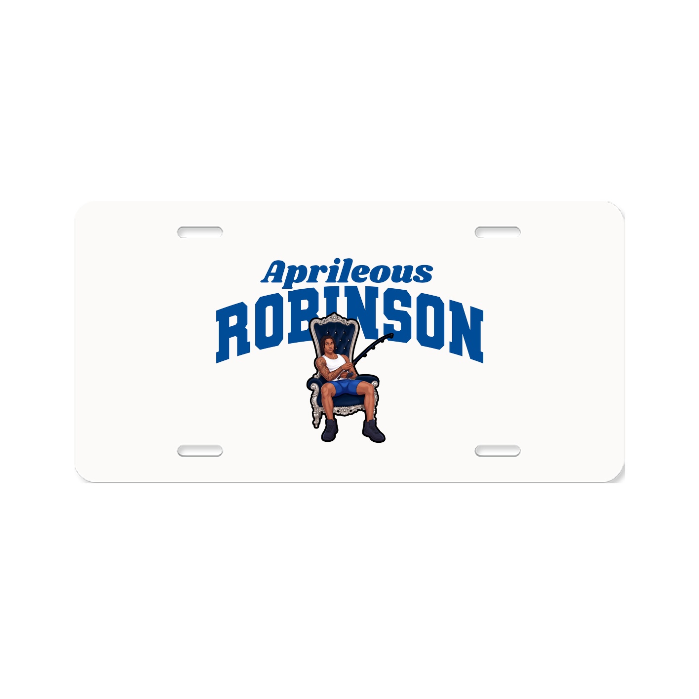 License Plate — Signature Arch in Classic
