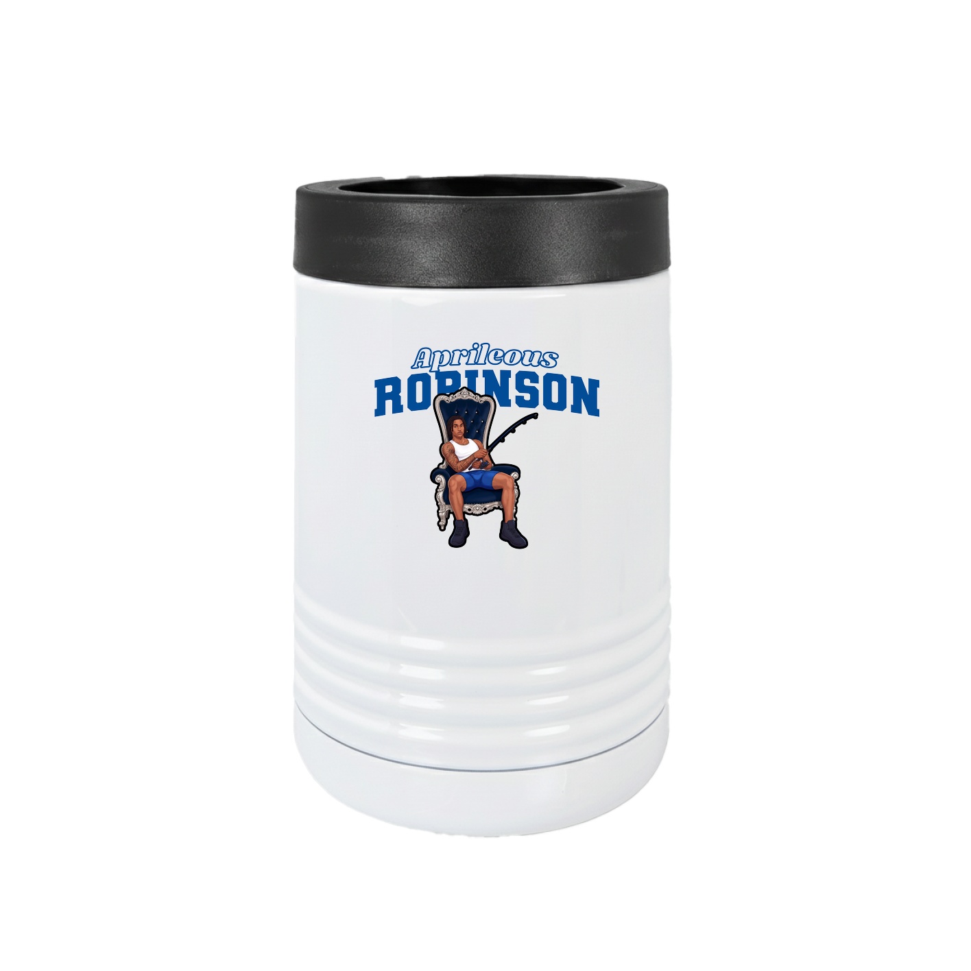 Beverage Holder — Name Arch in White
