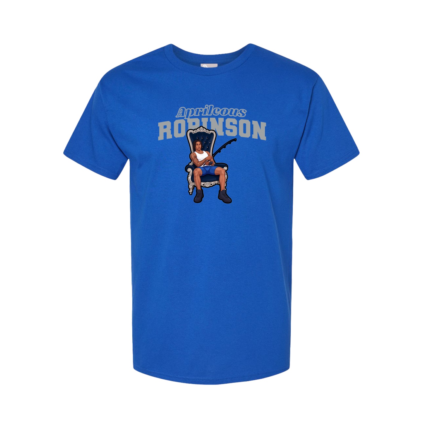 Tee — Name Arch in Royal