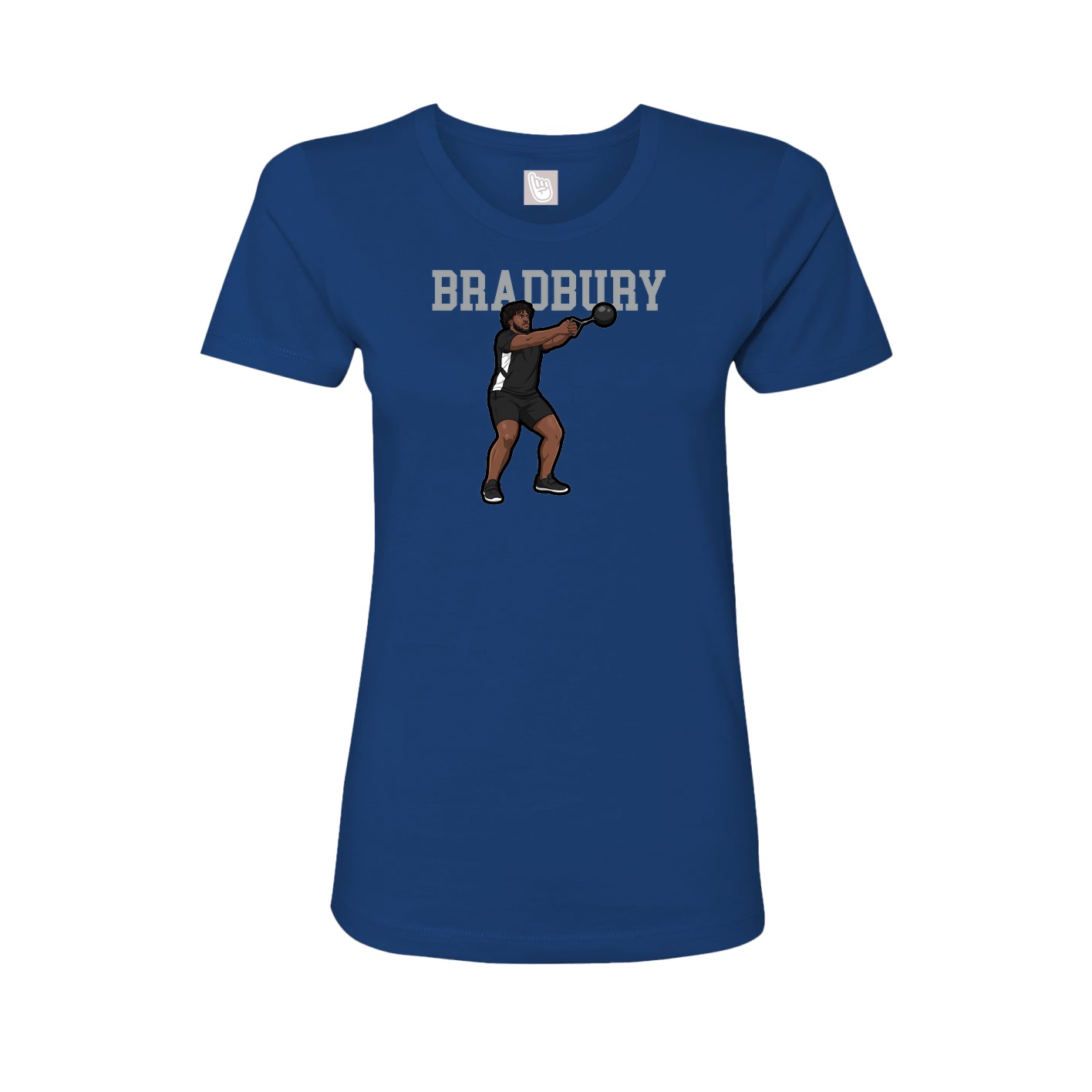 Fitted Women's Tee — Shirsey in Royal