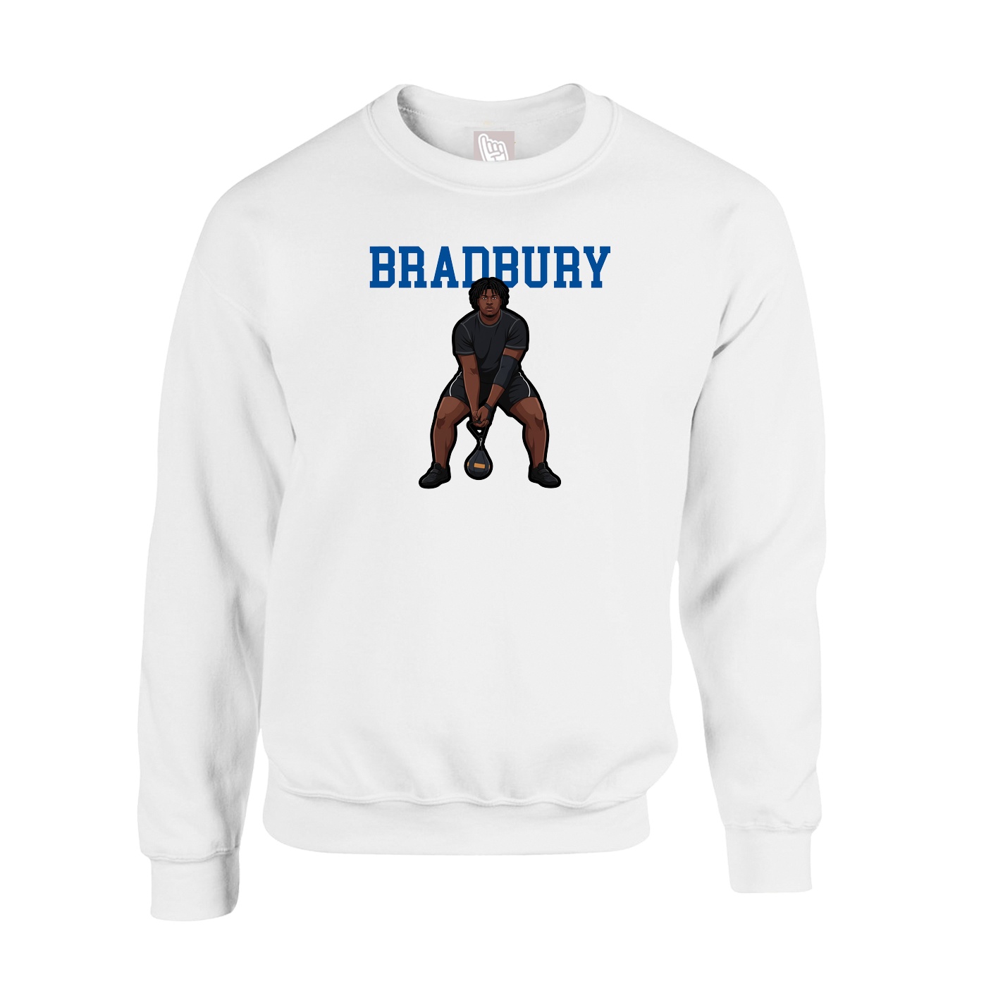 Fleece Crew — Shirsey in White