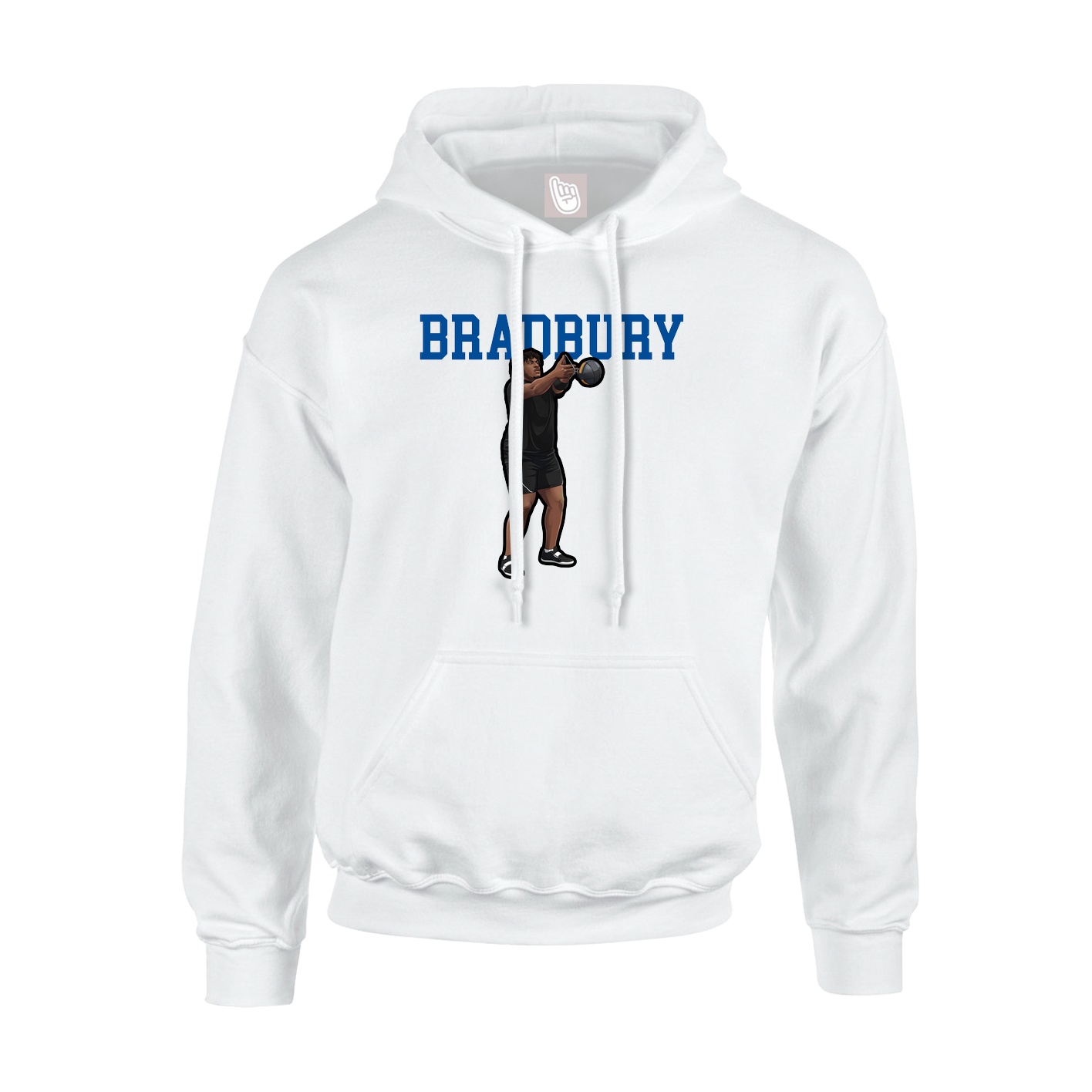 Hoodie — Shirsey in White