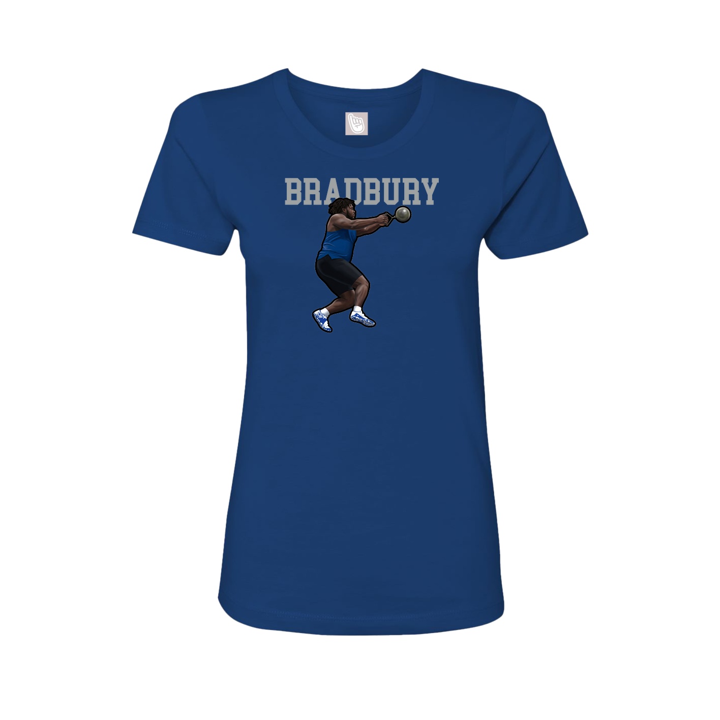 Fitted Women's Tee — Shirsey in Royal