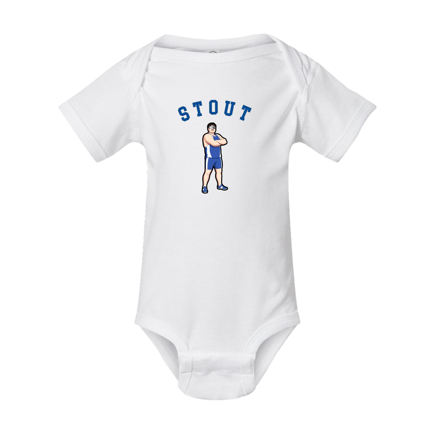 Baby Onesie — Shirsey Arch in White