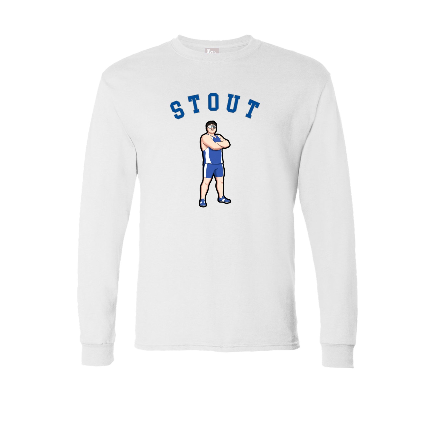 Long Sleeve Tee — Shirsey Arch in White