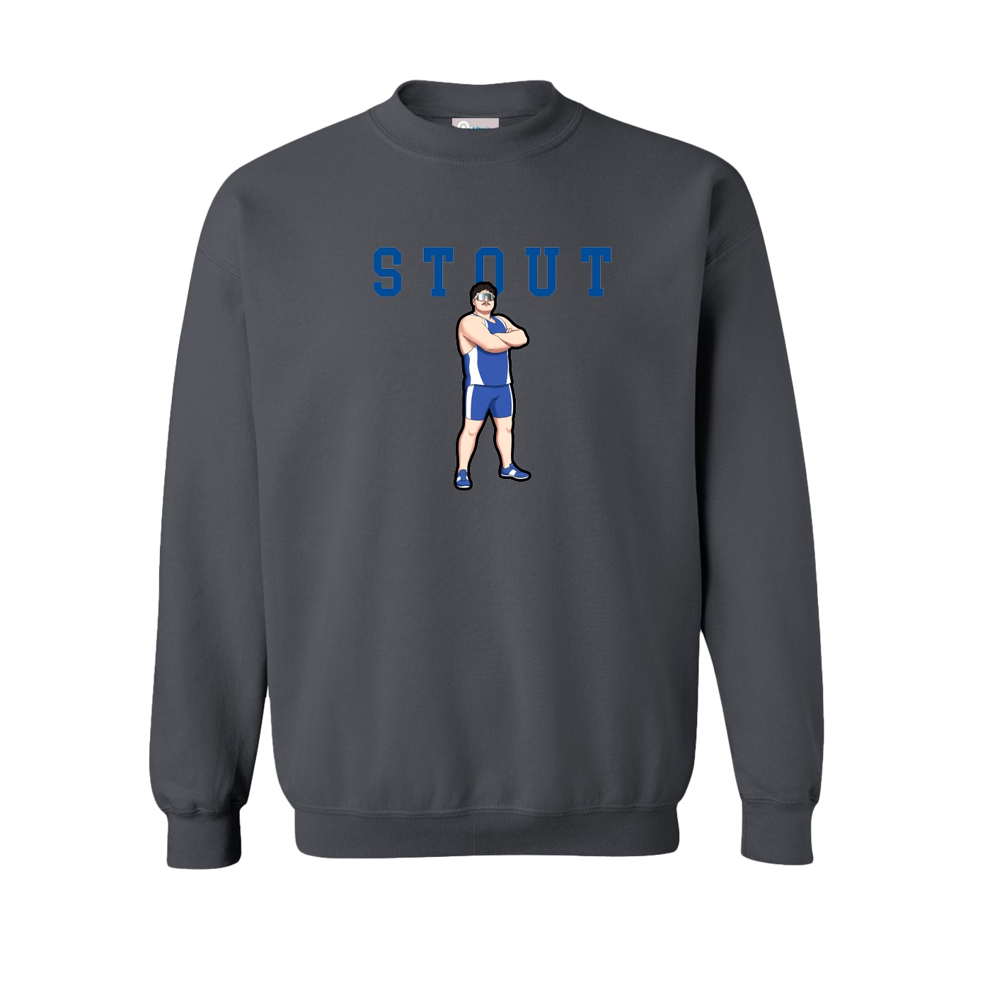 Fleece Crew — Shirsey in Grey