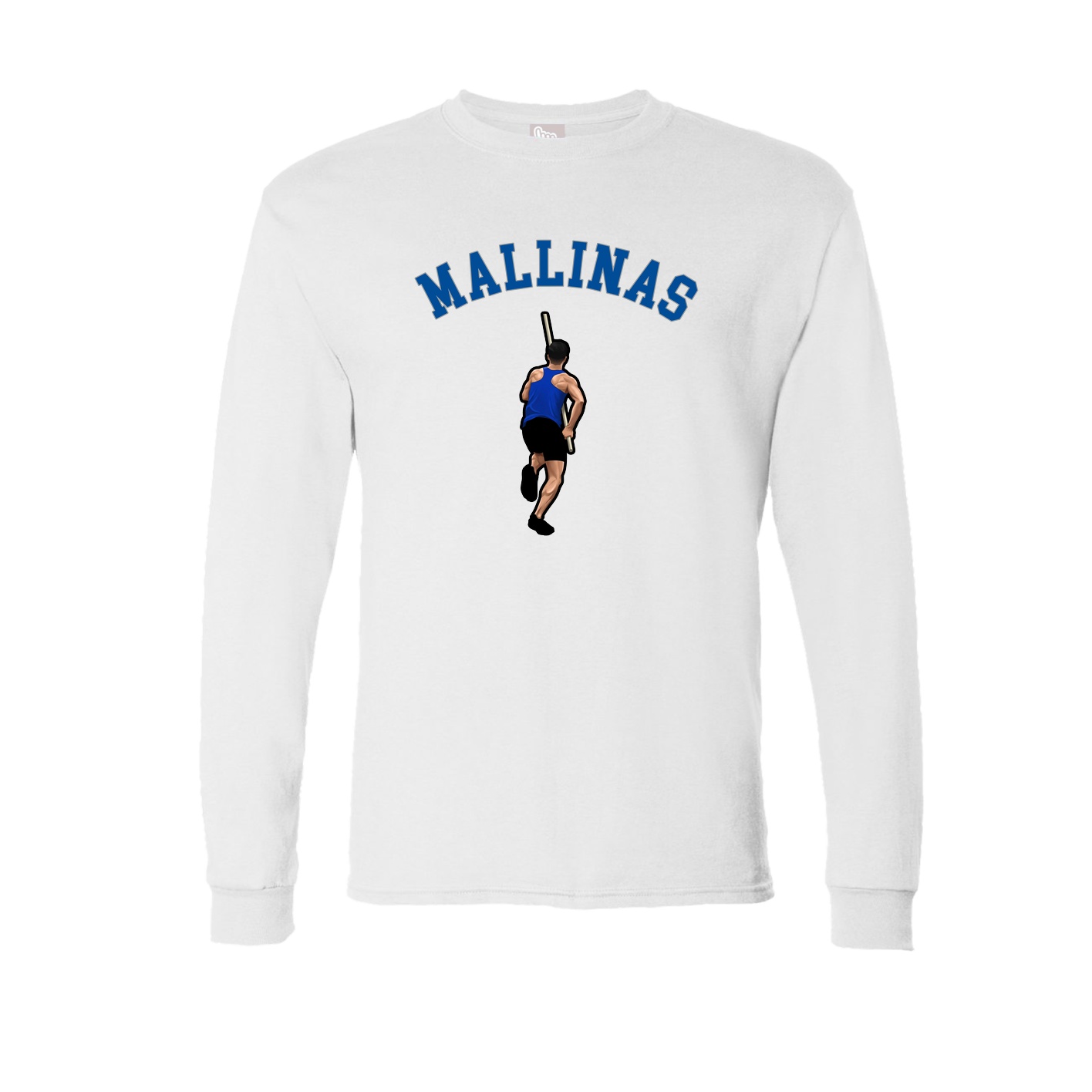 Long Sleeve Tee — Shirsey Arch in White