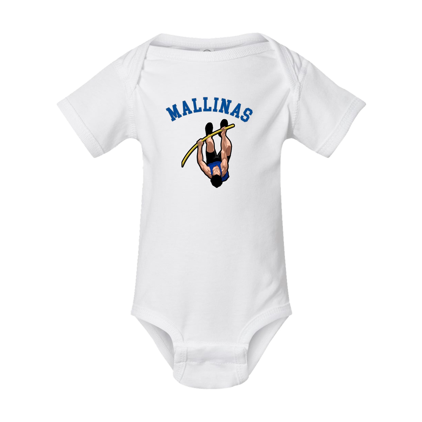 Baby Onesie — Shirsey Arch in White