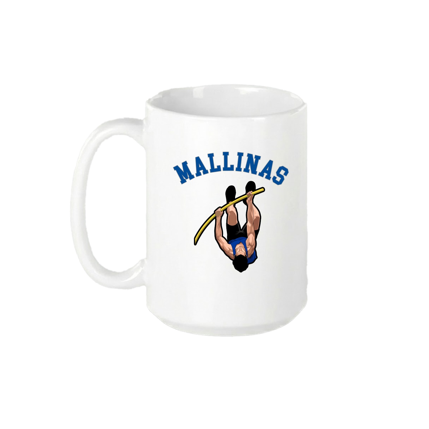 15oz Coffee Mug — Shirsey Arch in White