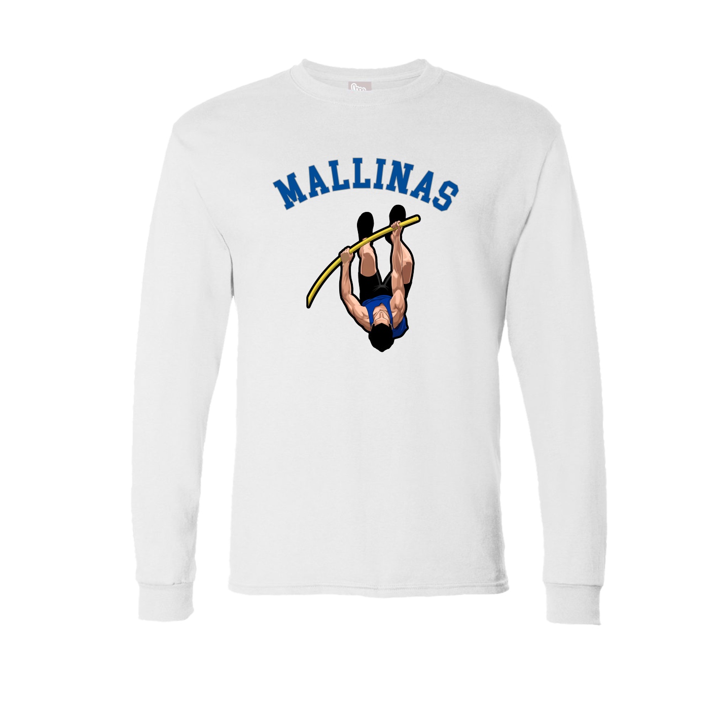 Long Sleeve Tee — Shirsey Arch in White