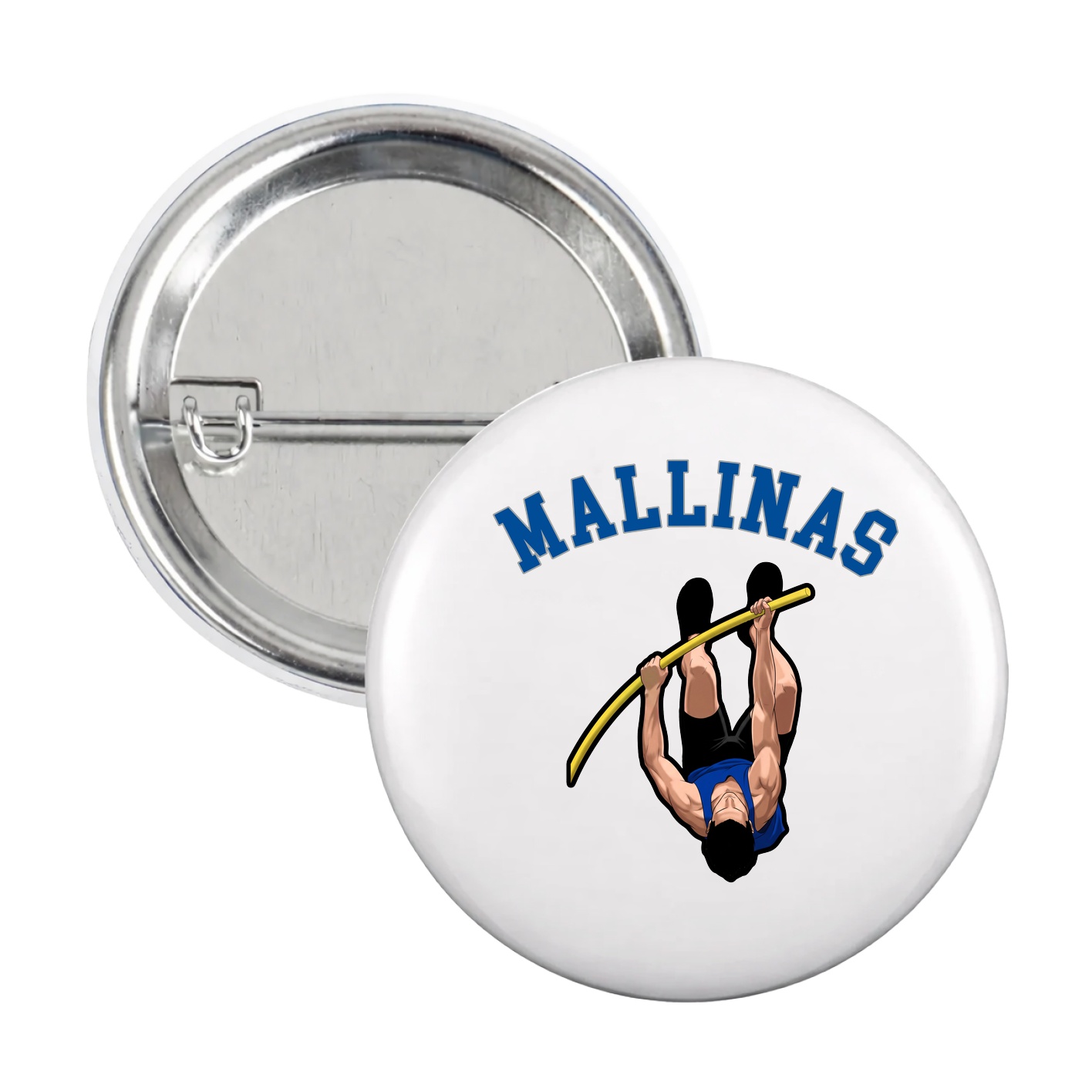 Game Day Button — Shirsey Arch in White