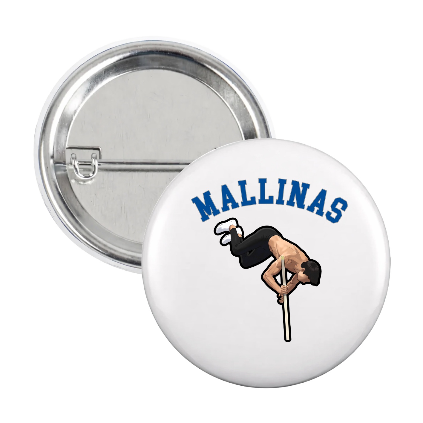 Game Day Button — Shirsey Arch in White