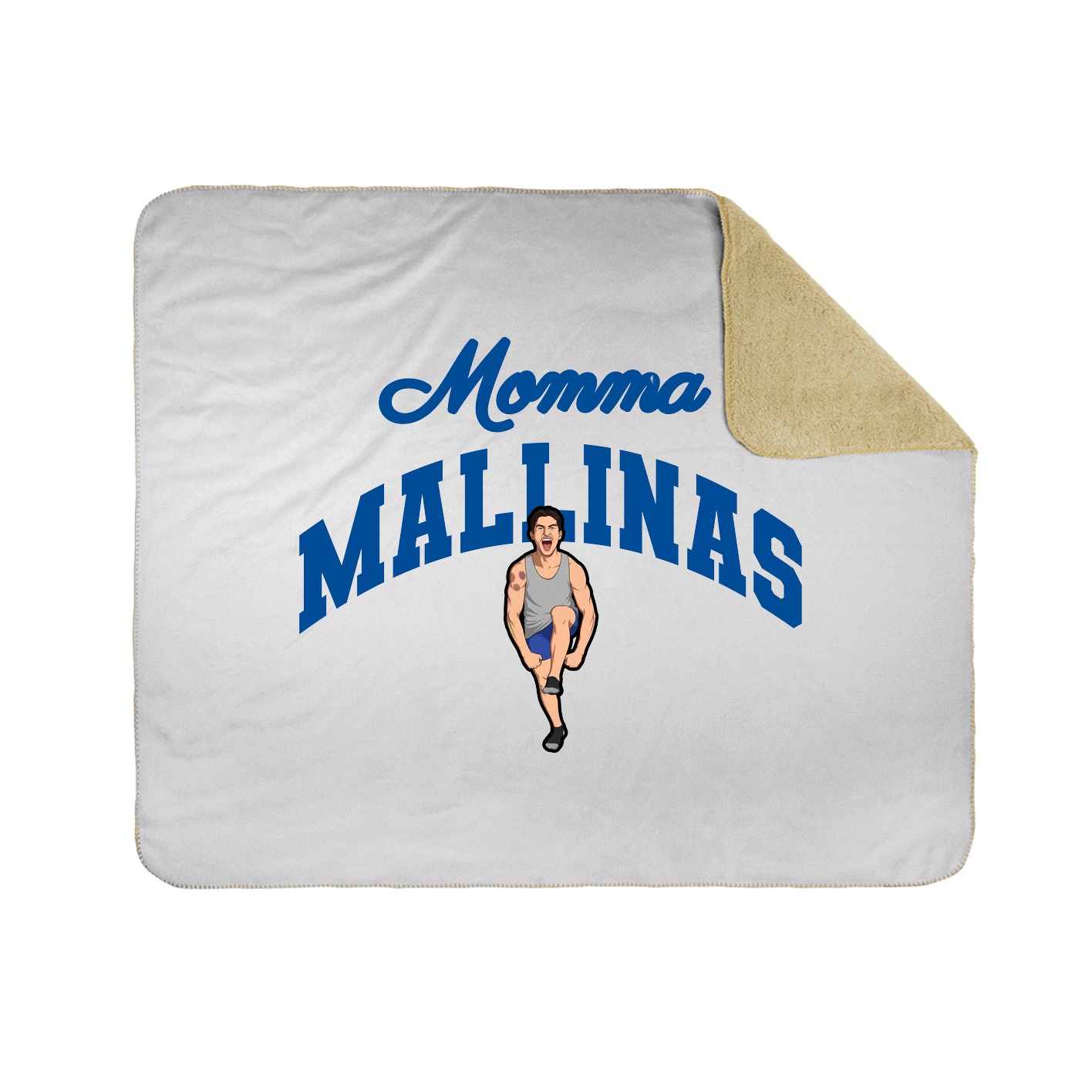 Throw Blanket — Mothers Day Arch in White
