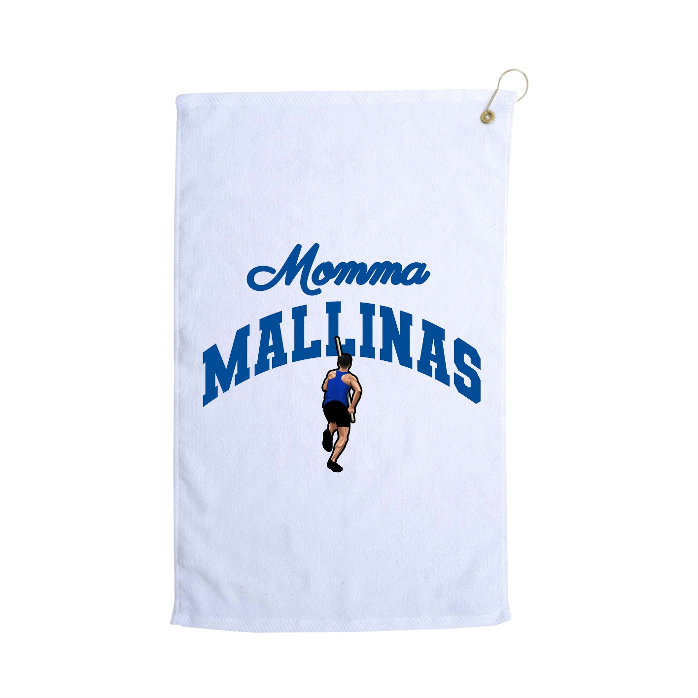 Golf Towel — Mothers Day Arch in White