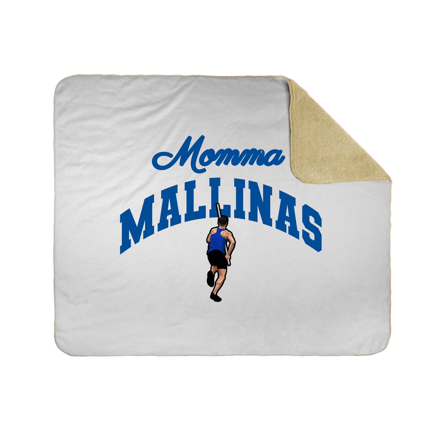 Throw Blanket — Mothers Day Arch in White