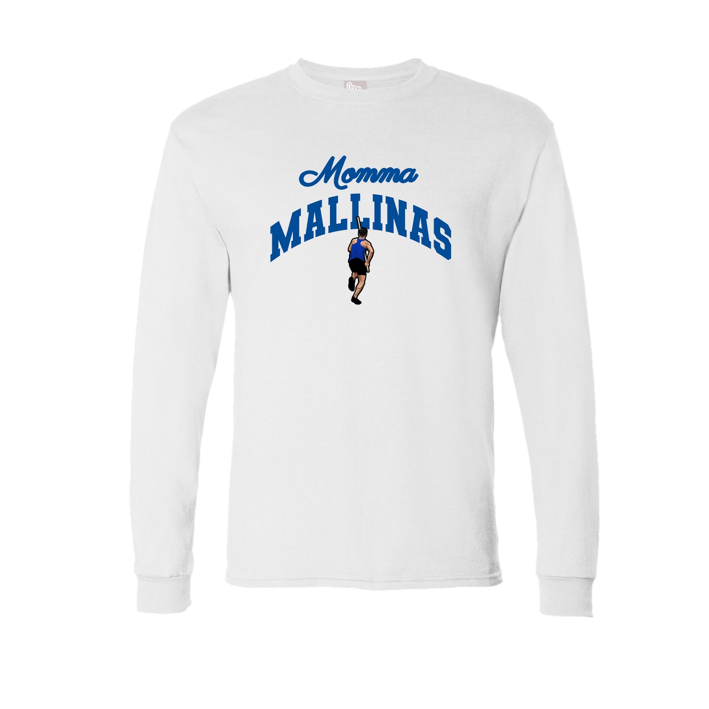 Long Sleeve Tee — Mothers Day Arch in White