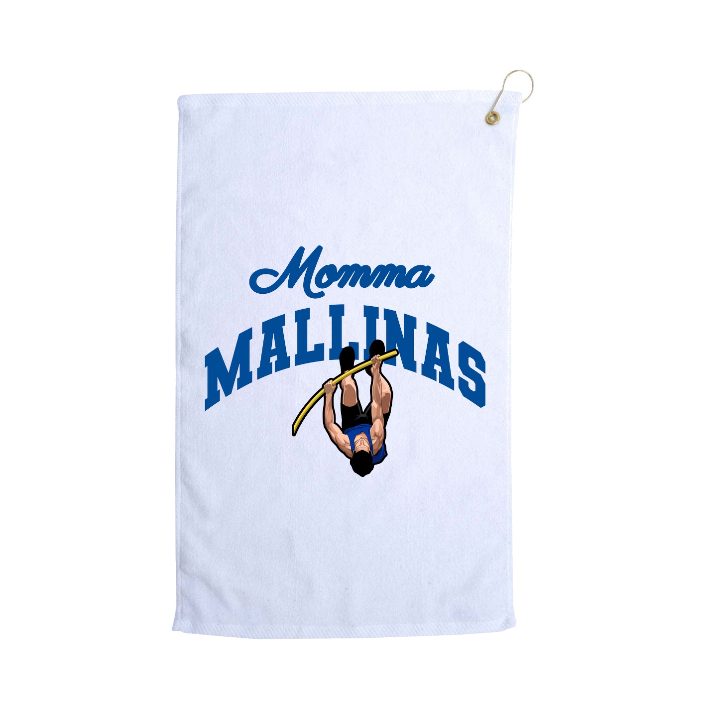 Golf Towel — Mothers Day Arch in White