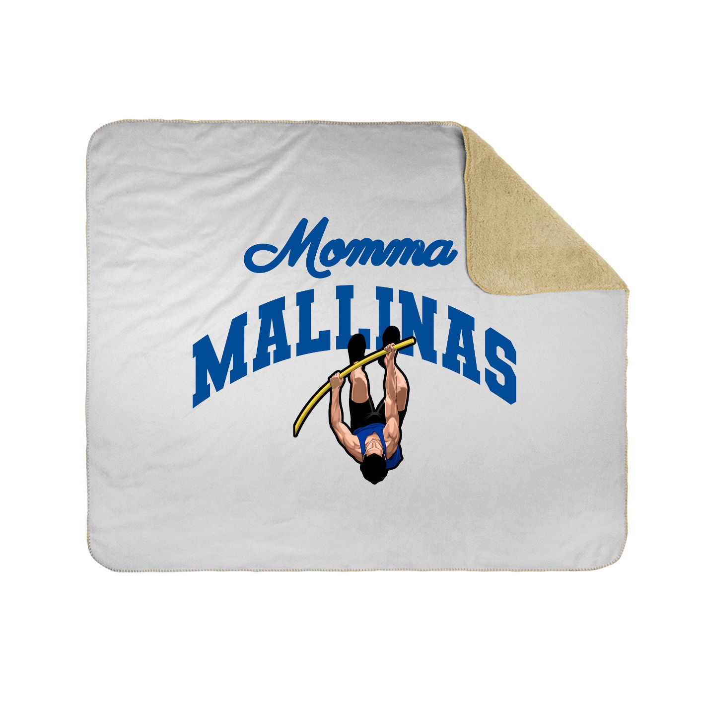 Throw Blanket — Mothers Day Arch in White