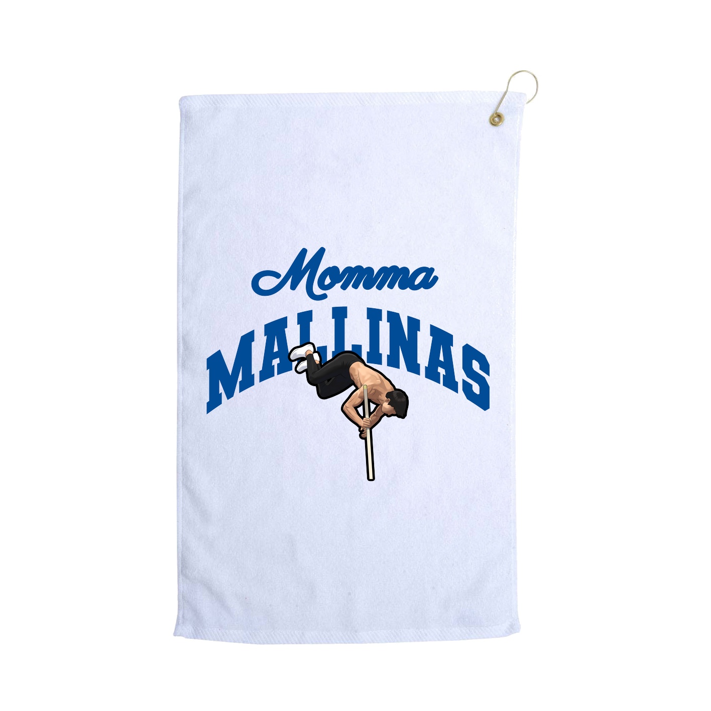 Golf Towel — Mothers Day Arch in White