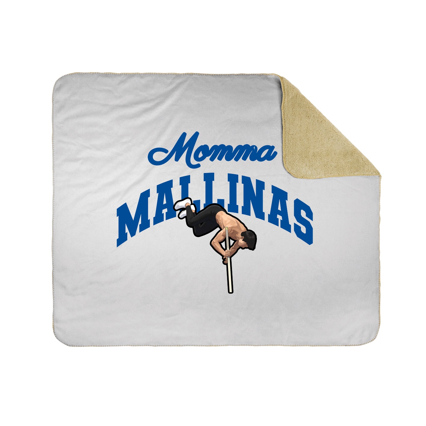 Throw Blanket — Mothers Day Arch in White