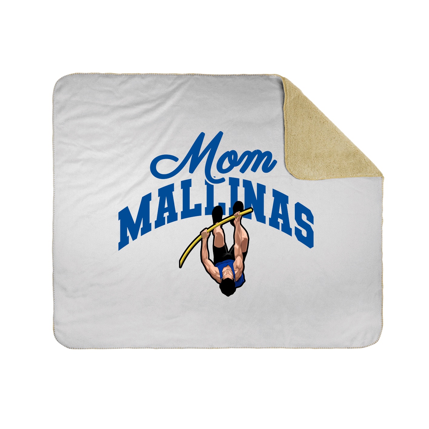 Throw Blanket — Mothers Day Arch in White