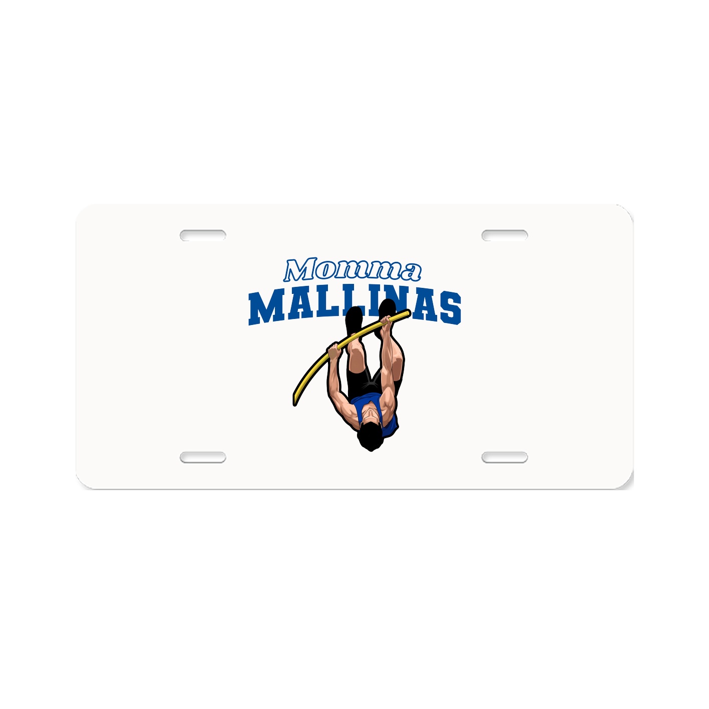 License Plate — Mothers Day Block in Classic