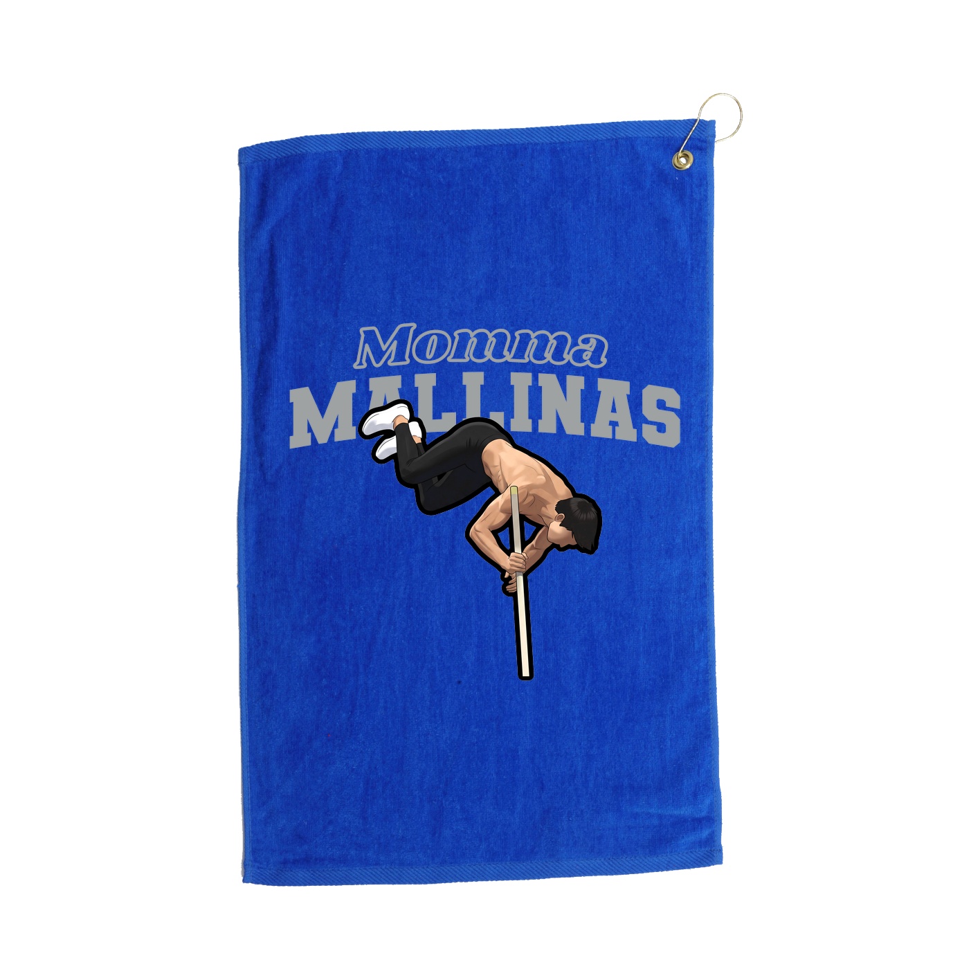 Golf Towel — Mothers Day Block in Royal