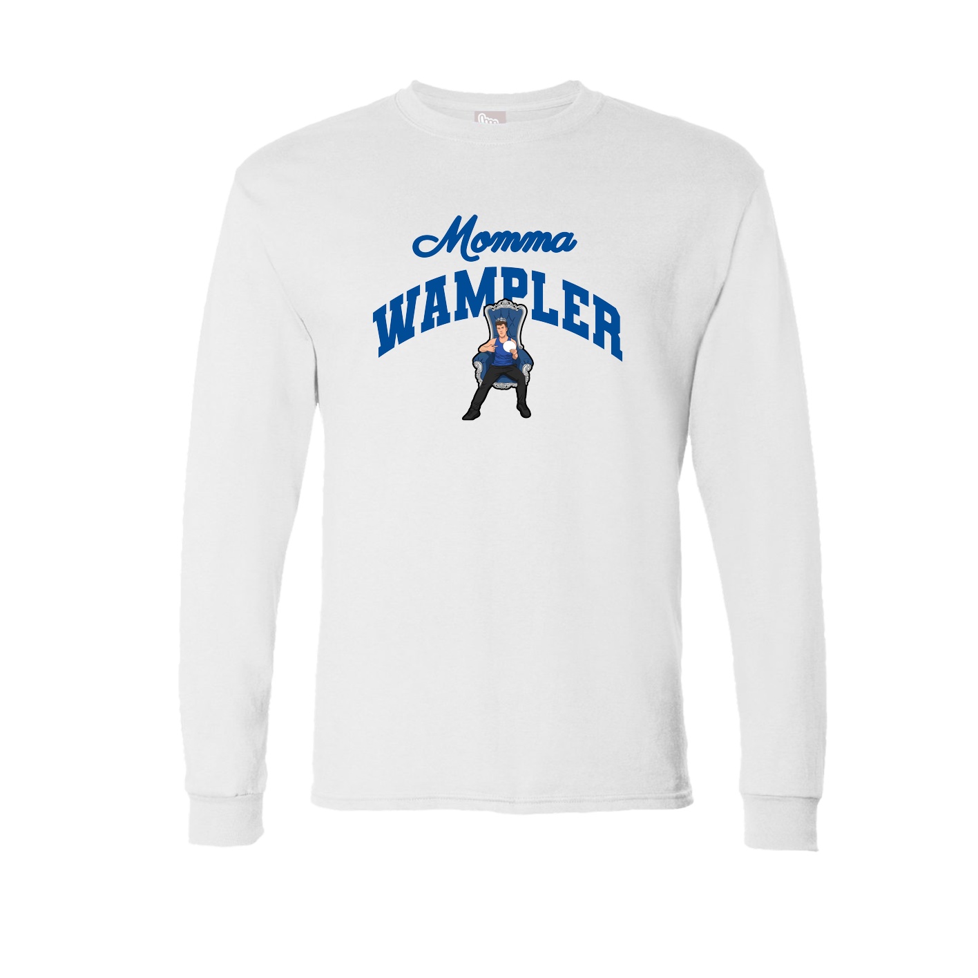 Long Sleeve Tee — Mothers Day Arch in White