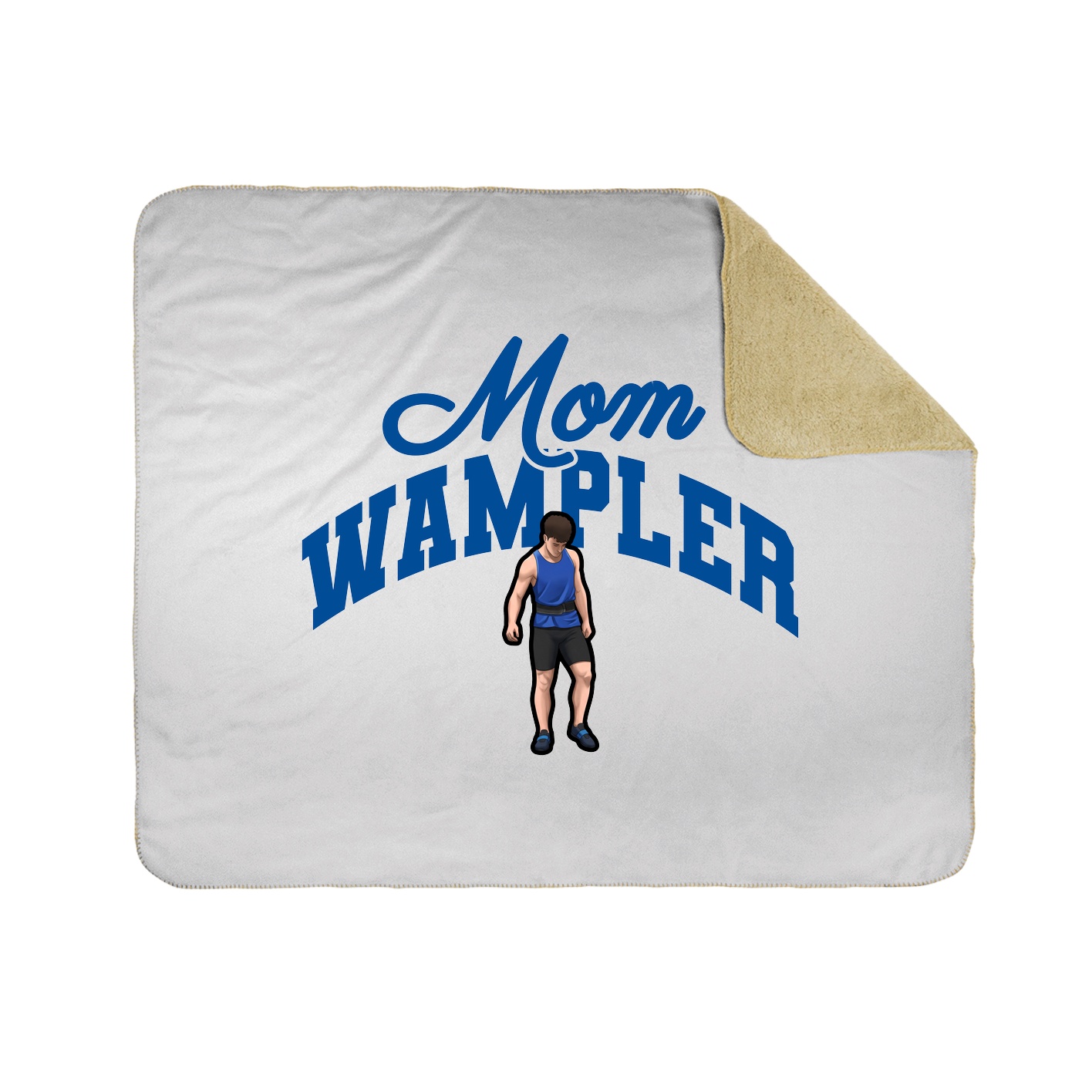 Throw Blanket — Mothers Day Arch in White